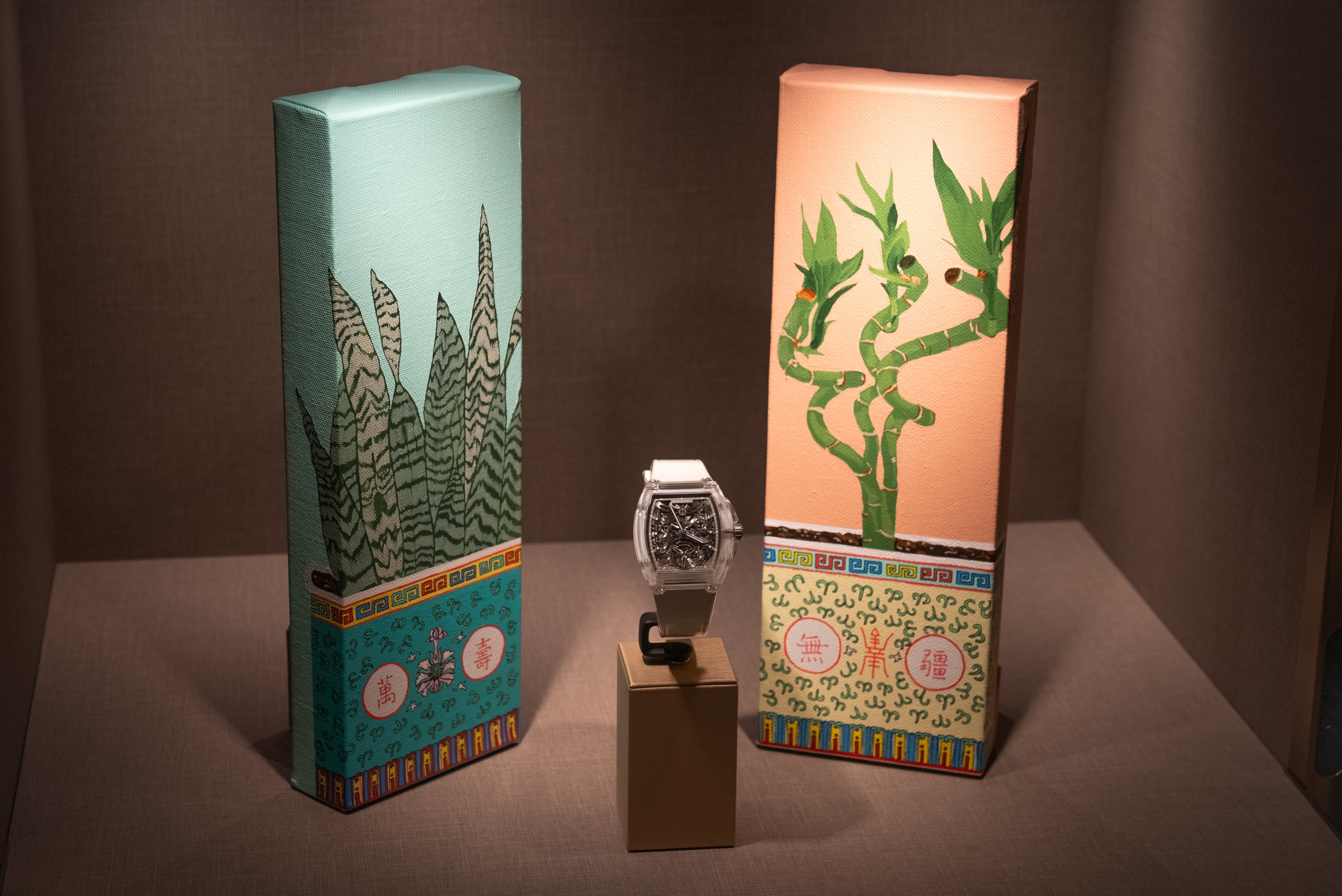 The Oriental Watch Company x Marian Ang exhibition will be held until May 10. Photo: Handout