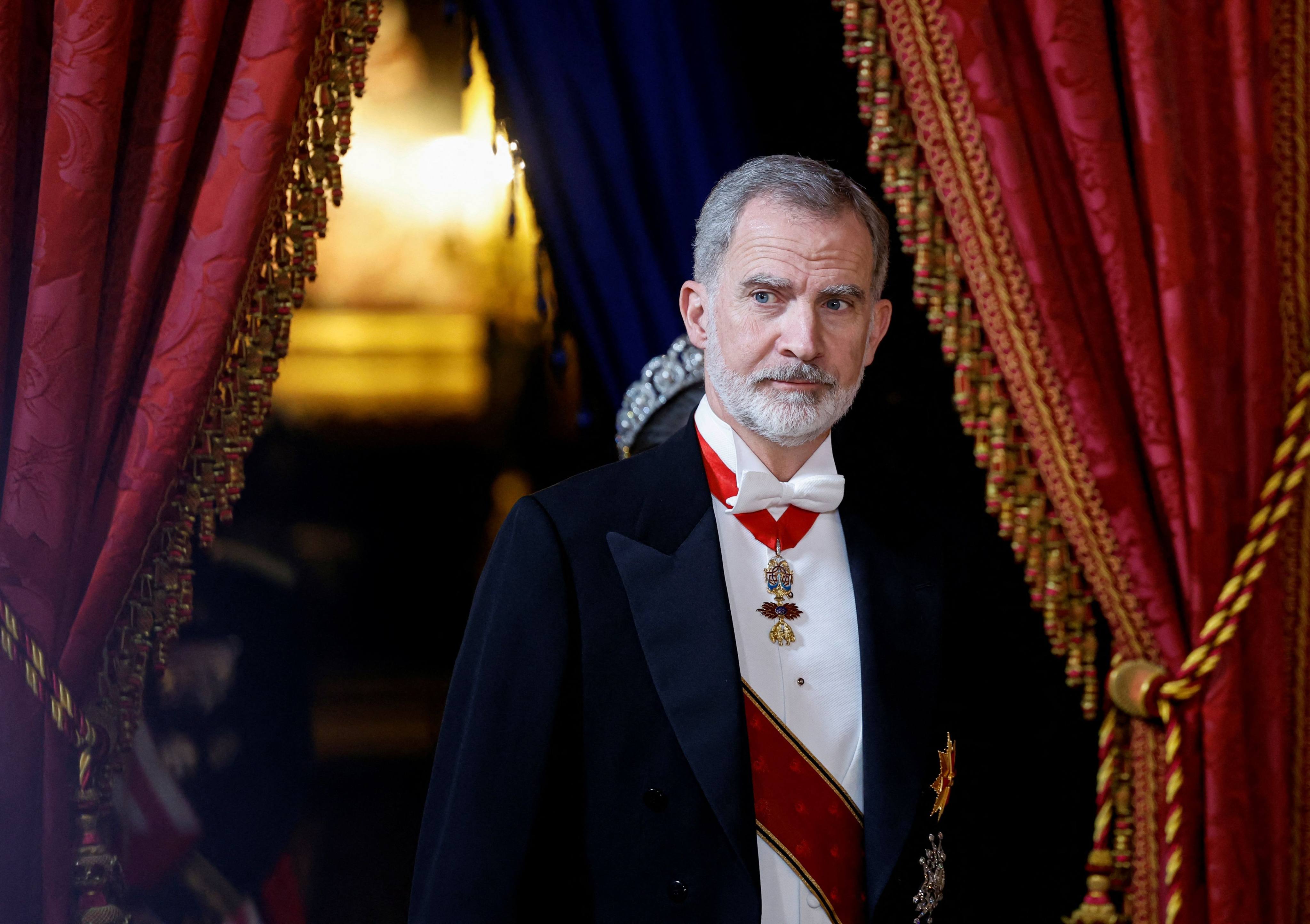 Spain’s King Felipe at the Royal Palace in Madrid last November. Photo: AFP