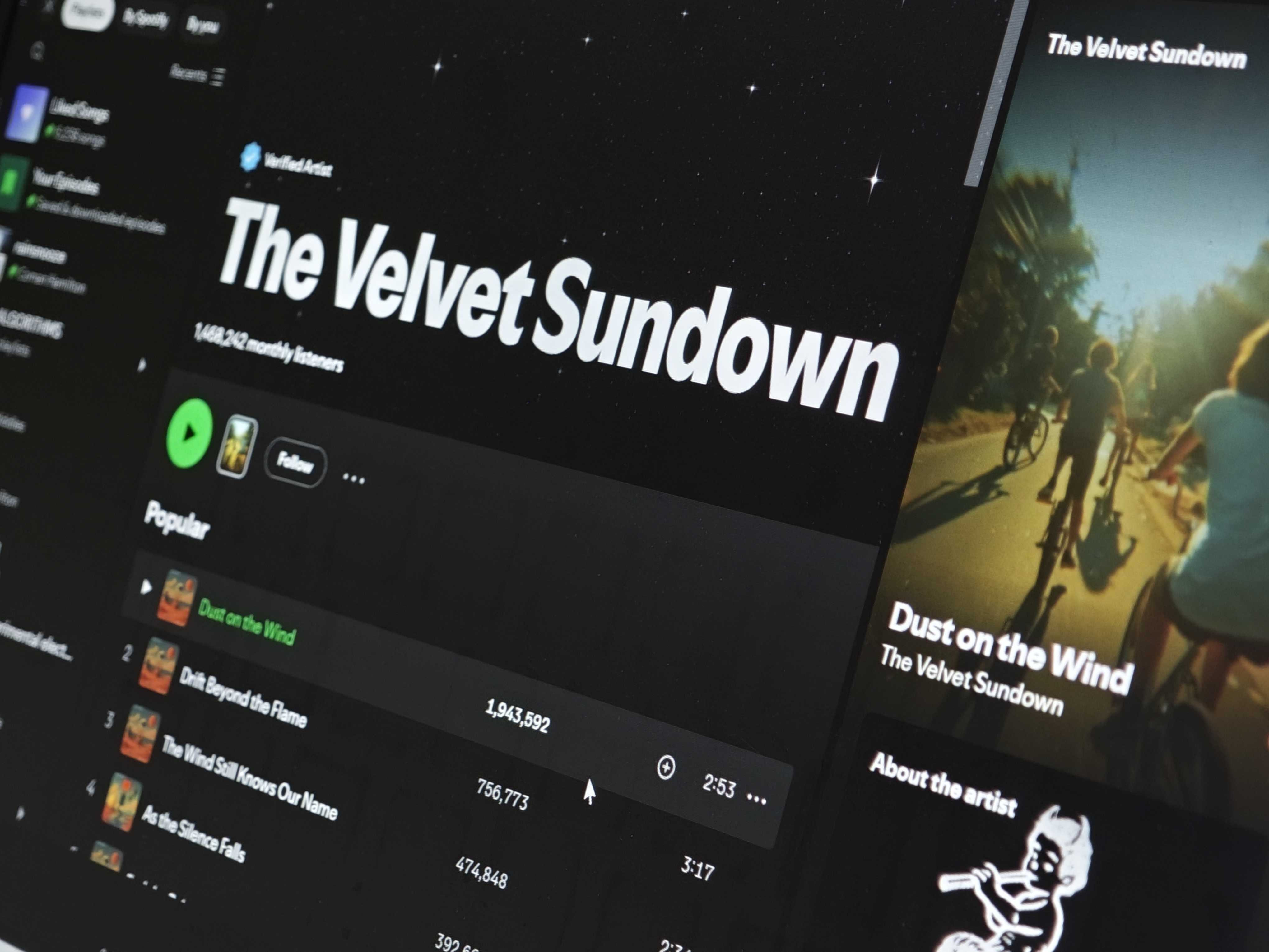 Unheard of until recently, The Velvet Sundown’s songs sound like conventional, if somewhat bland, indie rock. What surprises many listeners is that they’re not even human. Photo: dpa