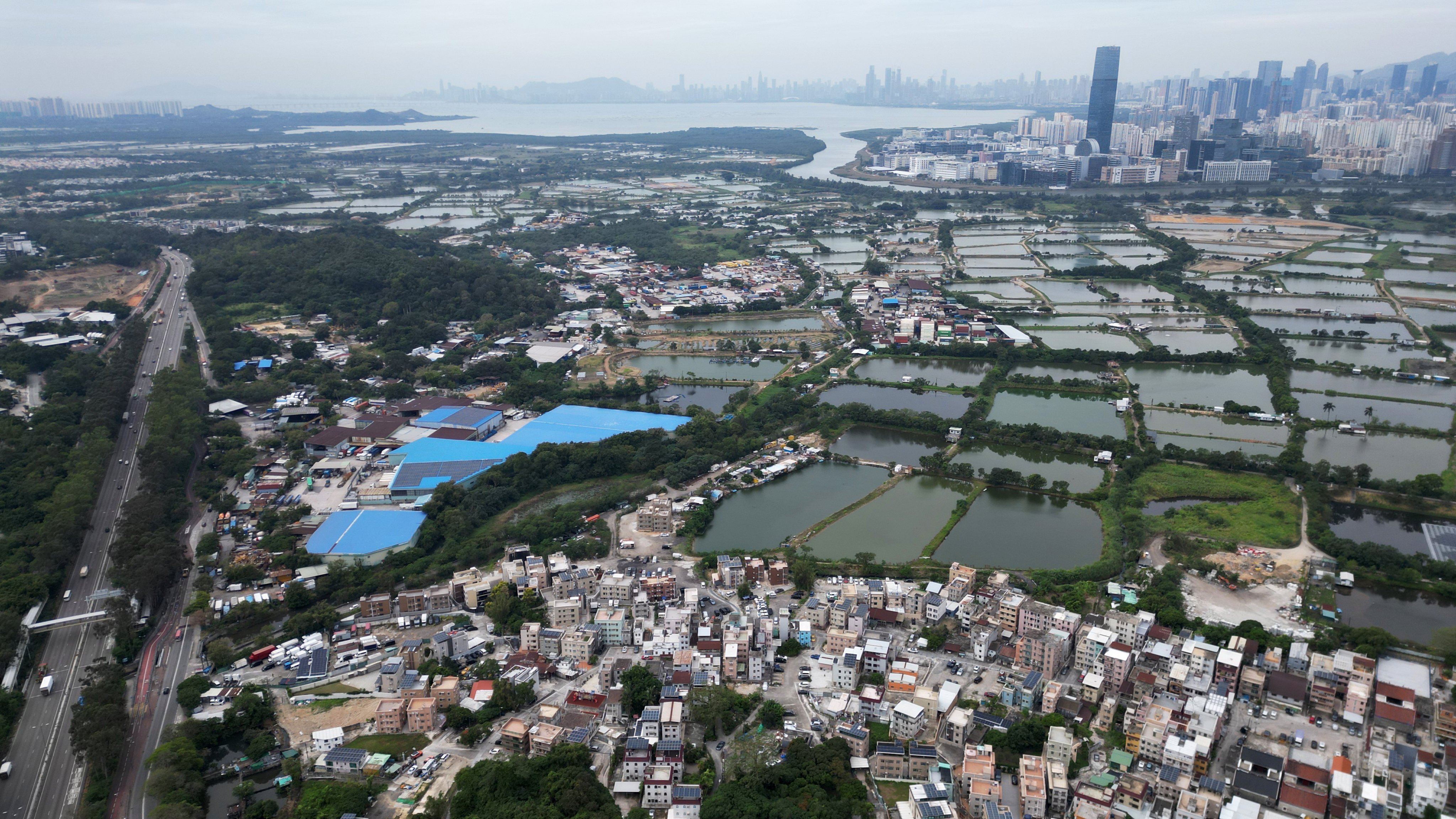 The Northern Metropolis scheme covers 30,000 hectares of land near the border with mainland China. Photo: Sam Tsang