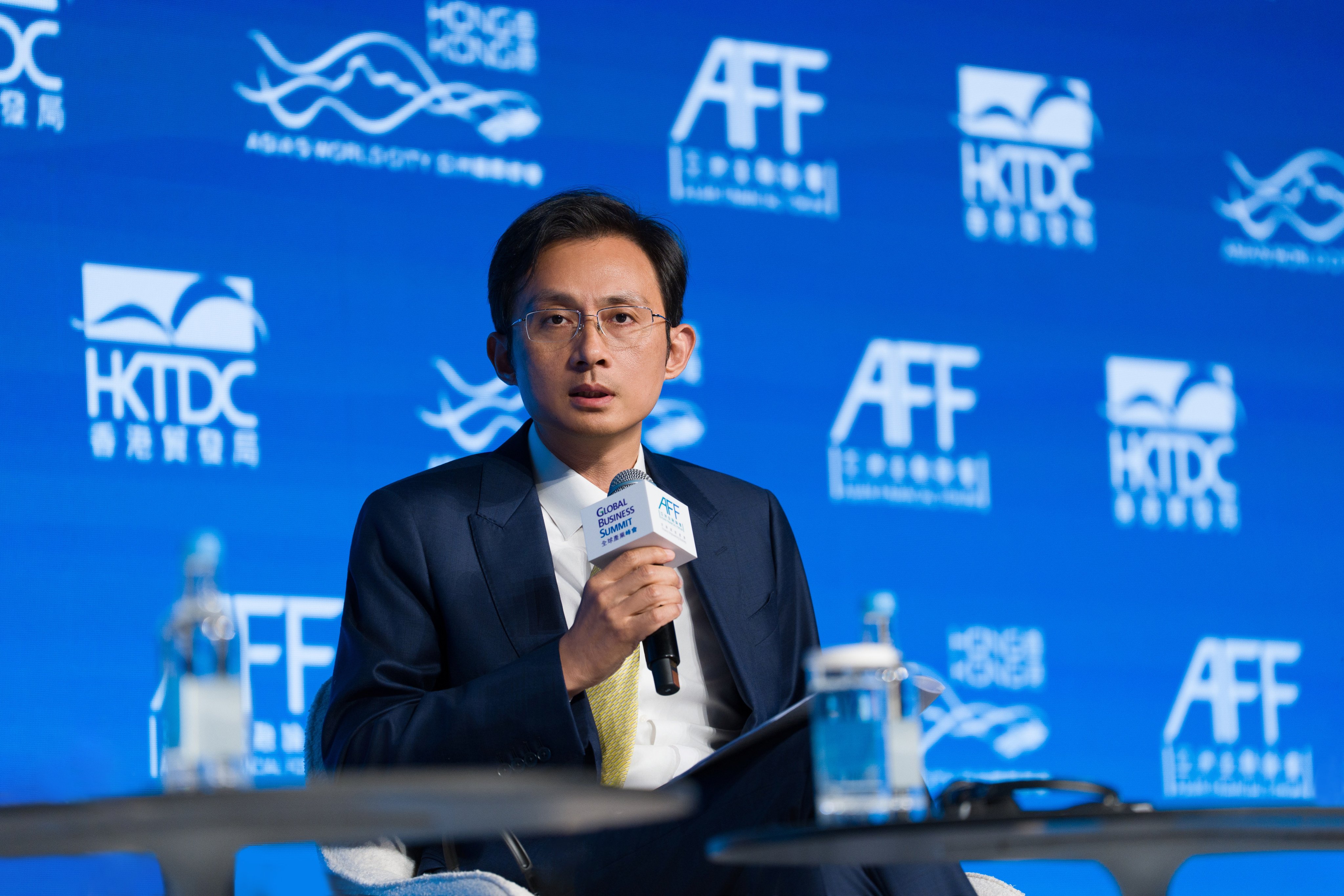 Wang Lei, CEO of Huatai Financial. Photo: Handout
