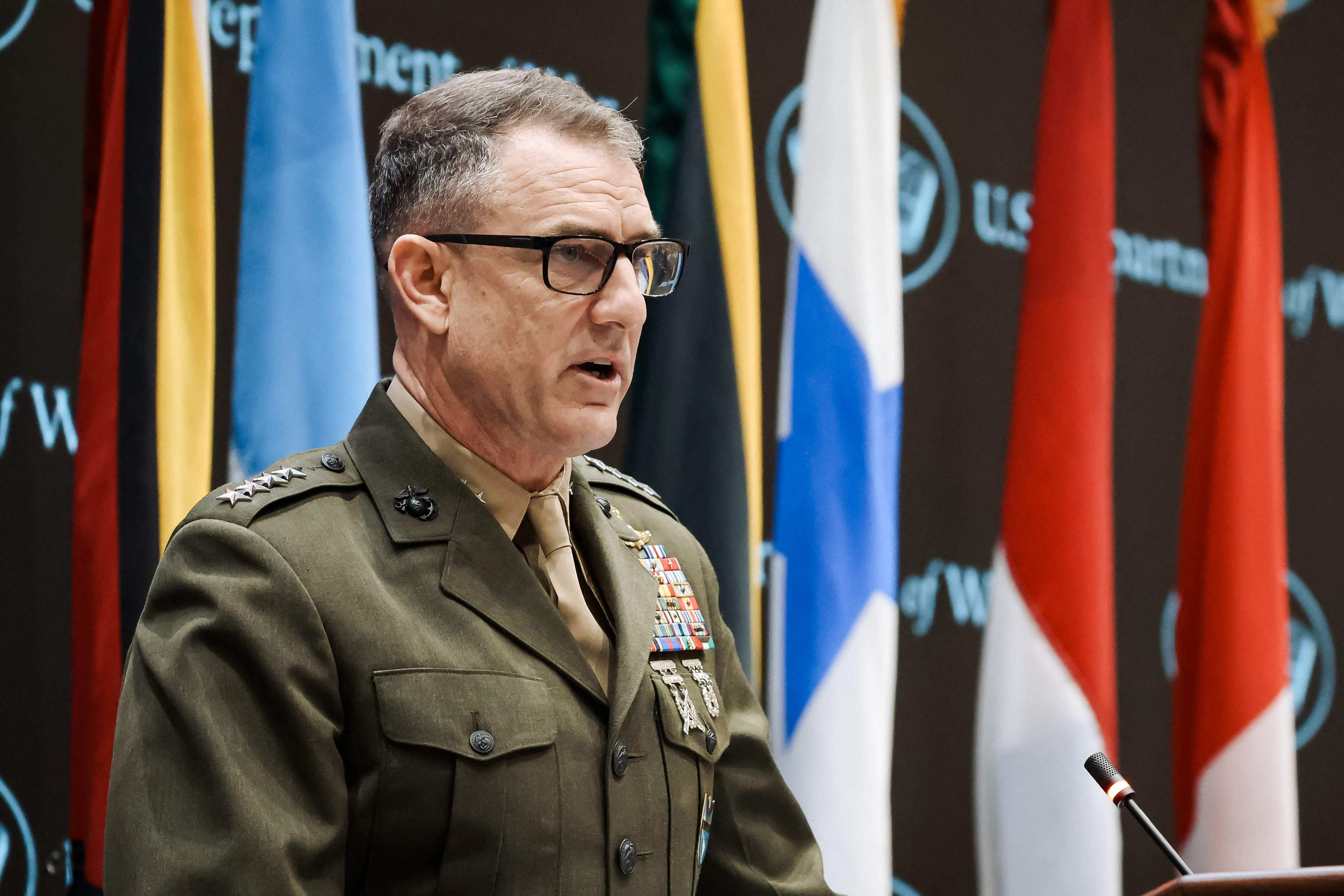 General Francis Donovan, head of US Southern Command, oversees US military operations across Latin America and the Caribbean. Photo: AFP