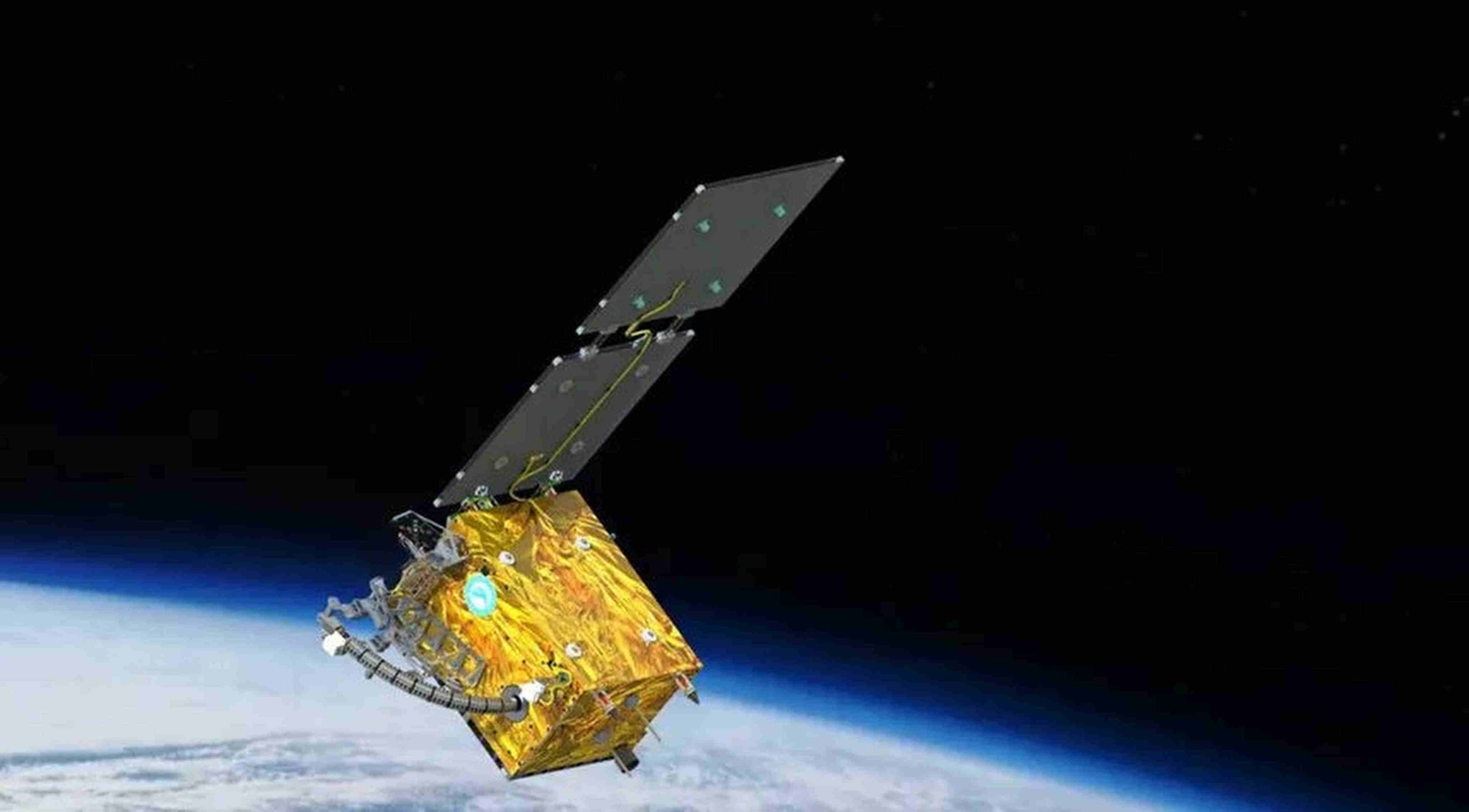 Hukeda-2 is China’s first commercial test satellite equipped with a flexible robotic arm, according to the state-owned Science and Technology Daily. Photo: Handout