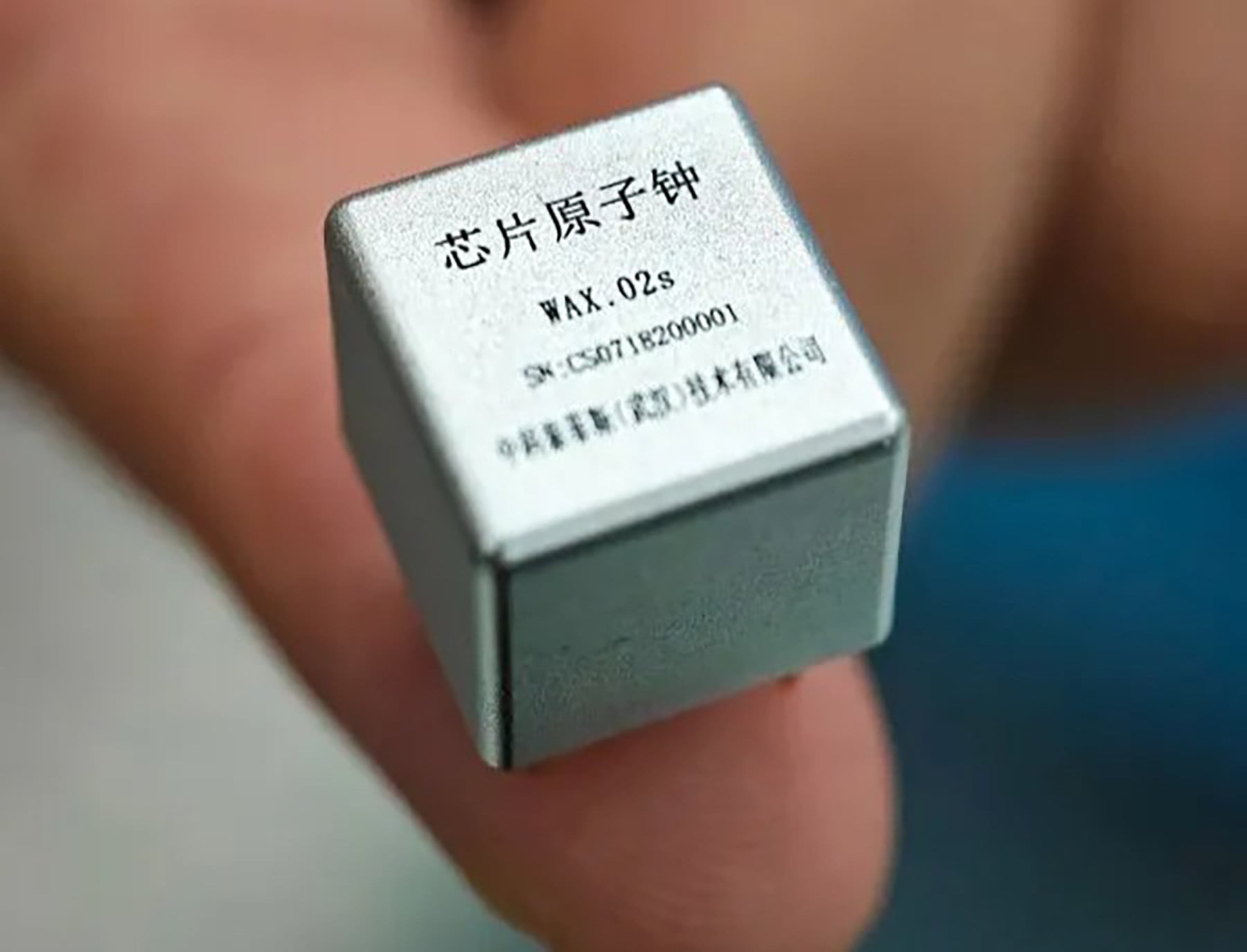 The team’s atomic clock, which is said to lose only a second every 30,000 years. Photo: Handout