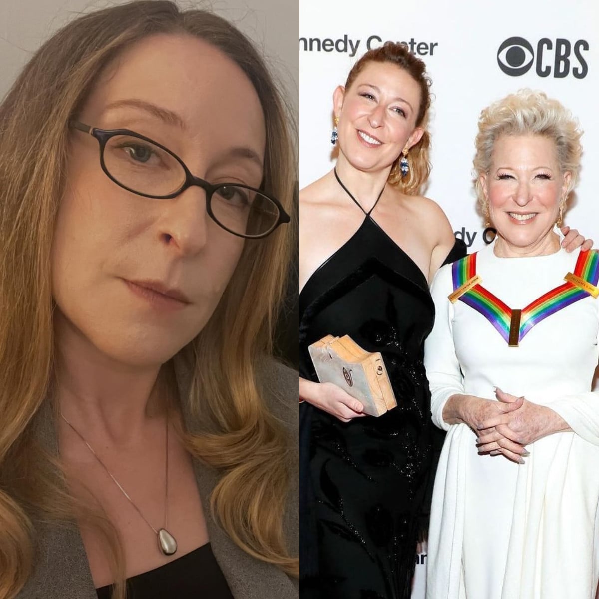 Sophie von Haselberg, the daughter of Bette Midler and Martin von Haselberg, has a supporting role as Tanya in FX’s Love Story. Photo: @sophievonhaselberg, @bettemidler/Instagram