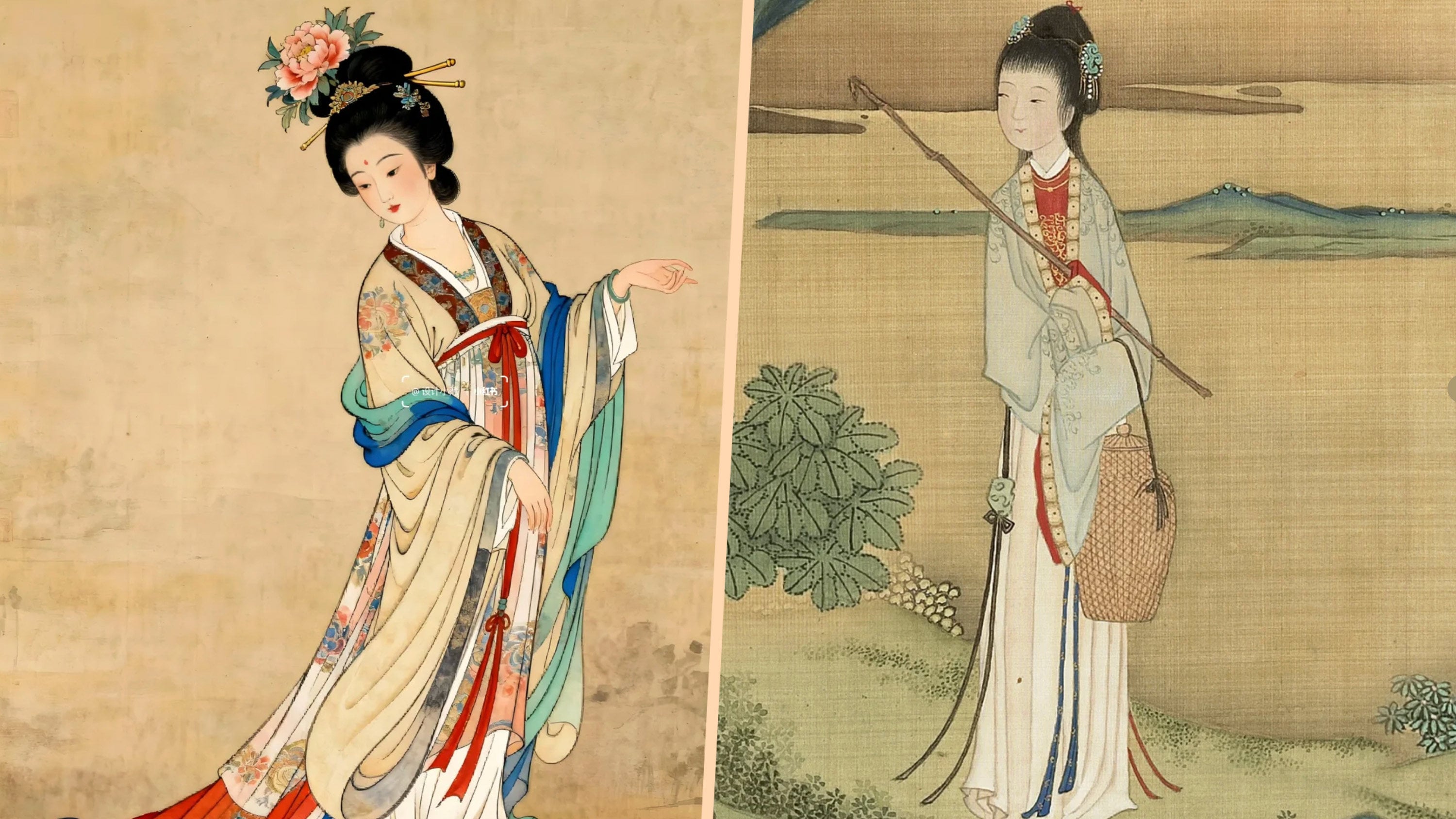 The pursuit of thinness has influenced women’s culture throughout history, with extreme measures dating back to ancient China. Photo: SCMP composite/RedNote