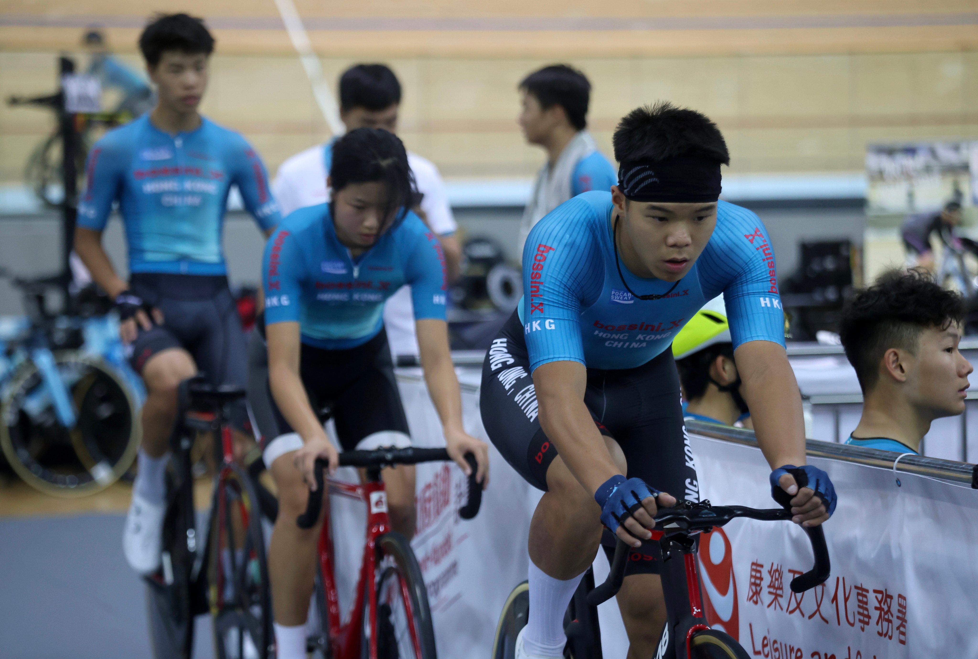 Ma Yik-fei during a training session at Tseung Kwan O Velodrome last year. Photo: Jonathan Wong