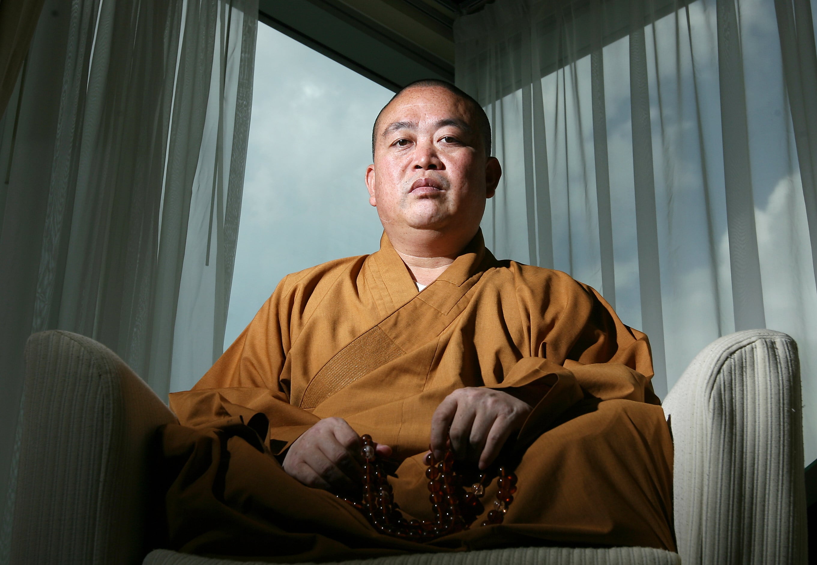 Beyond embezzlement and bribery allegations, Shi Yongxin has also been accused of violating Buddhist principles, maintaining “improper relations” with multiple women and fathering at least one child. Photo: SCMP