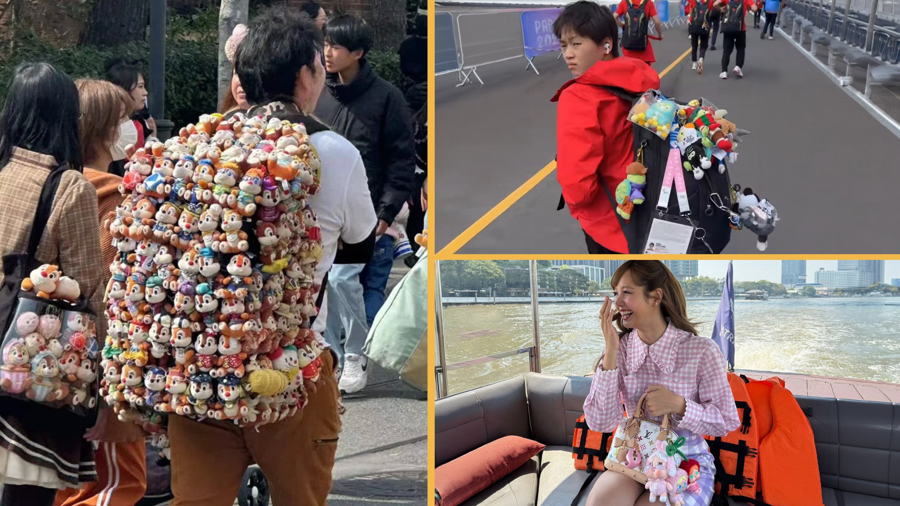 The ita bag accesory trend is a captivating subculture that has gained popularity worldwide, especially among young people in China. Photo: SCMP composite/RedNote/Douyin/IG@lalalalisa_m