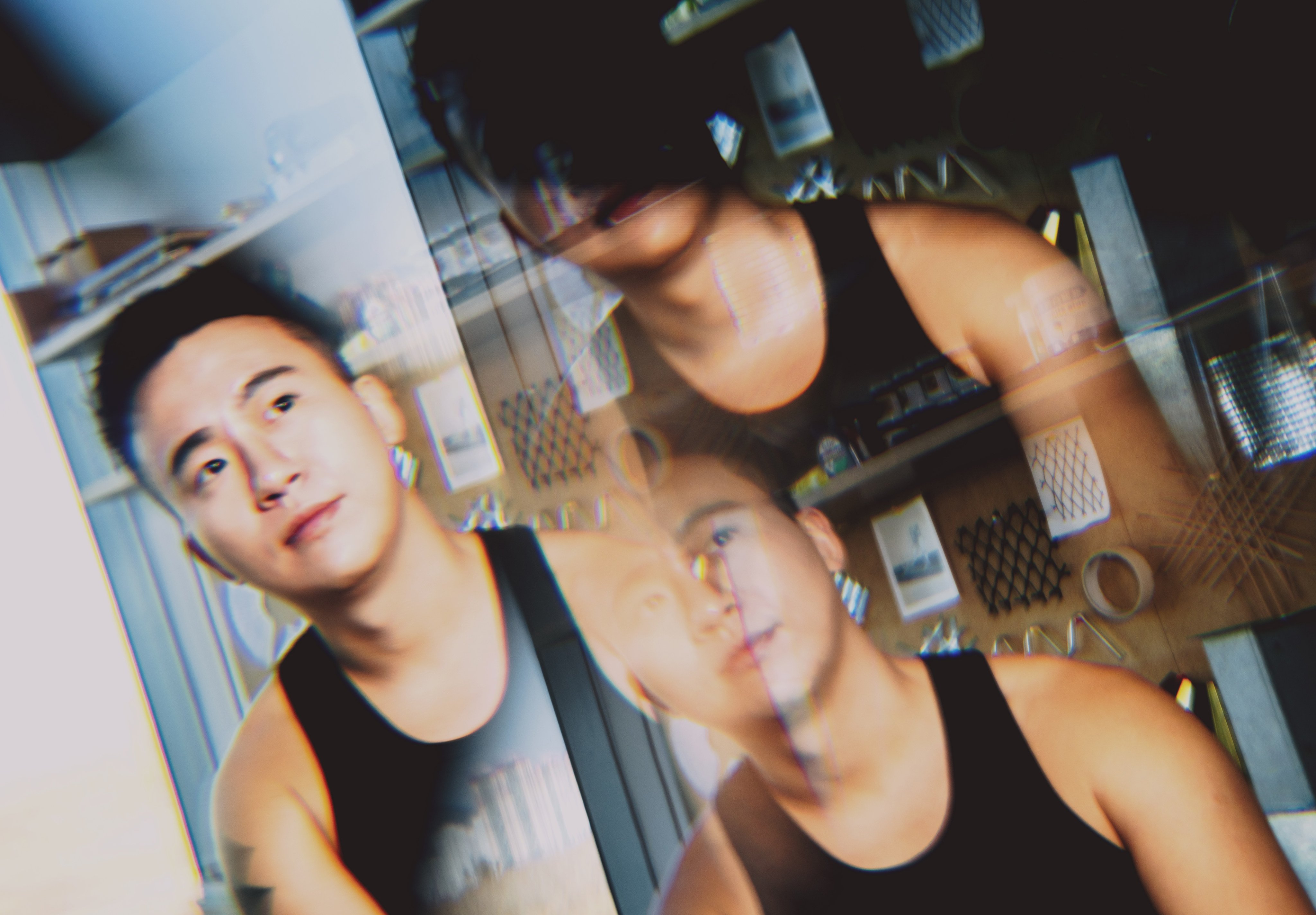 Hong Kong artist Gamzar in his To Kwa Wan studio. Photo: Jocelyn Tam