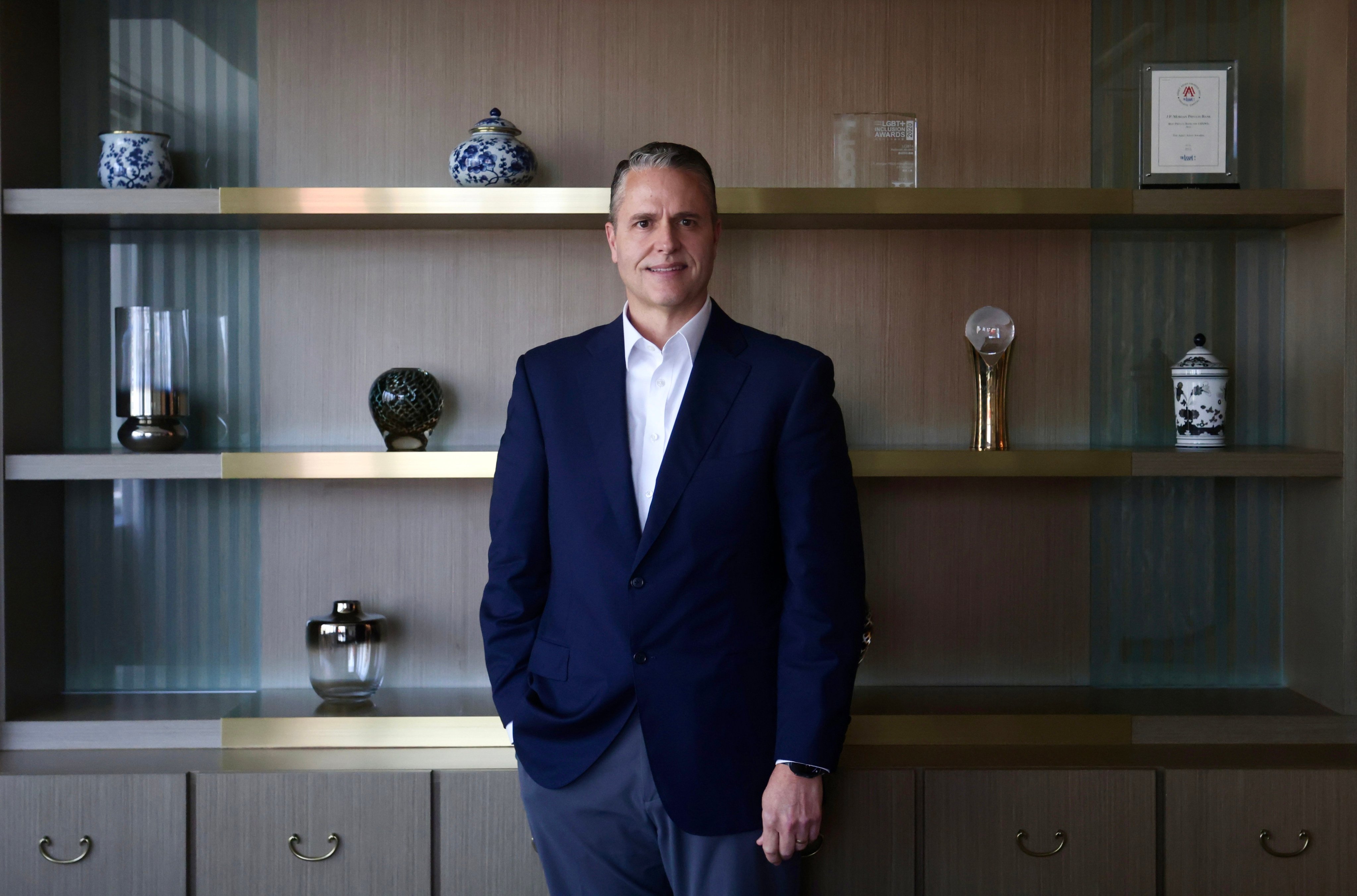 James Roddy, JPMorgan’s head of global corporate banking, pictured in Hong Kong on March 13, 2026. Photo: Jonathan Wong