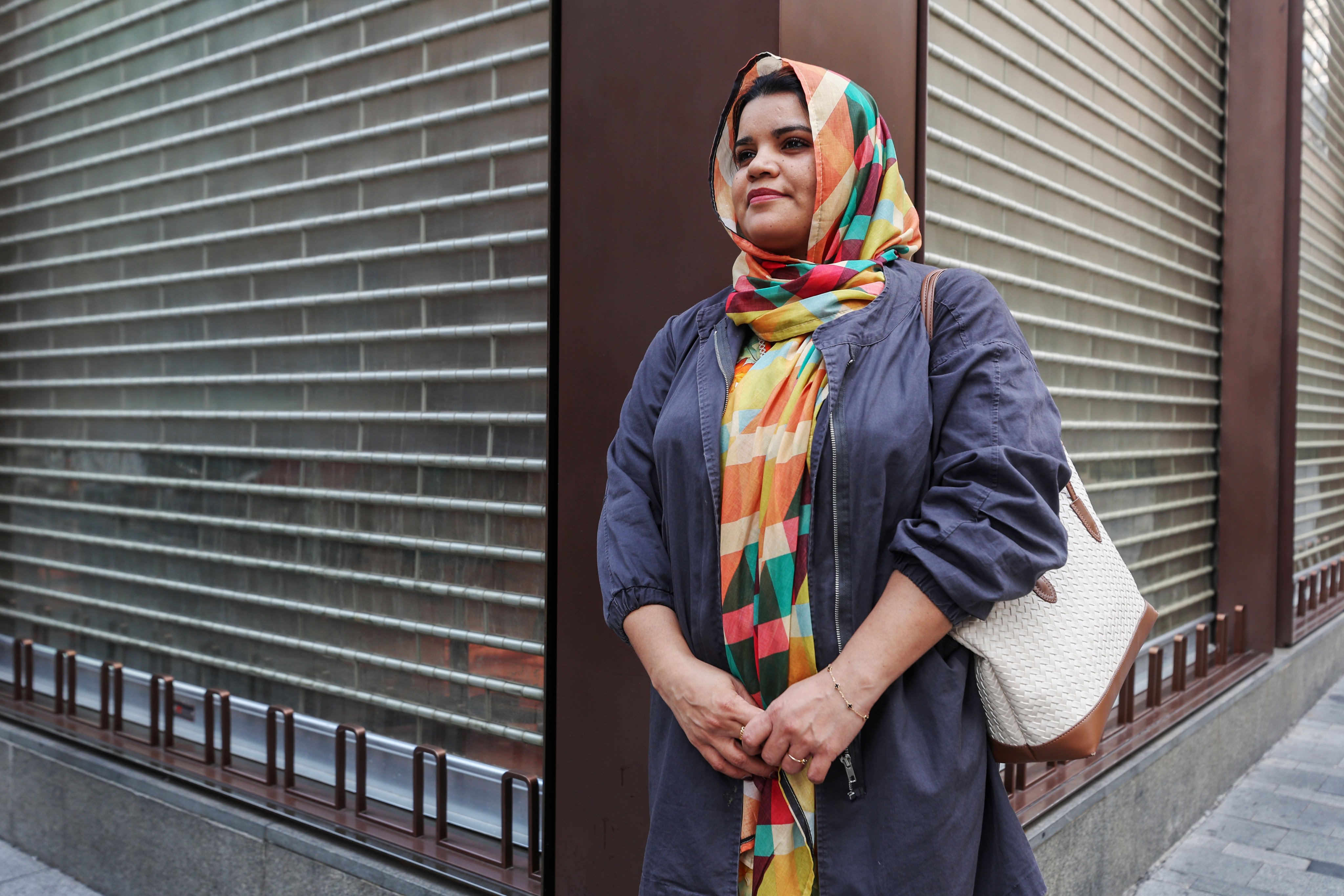 Uzma Naveed has spent years speaking about the experience of refugees in the city in a bid to build empathy among the public. Photo: Edmond So