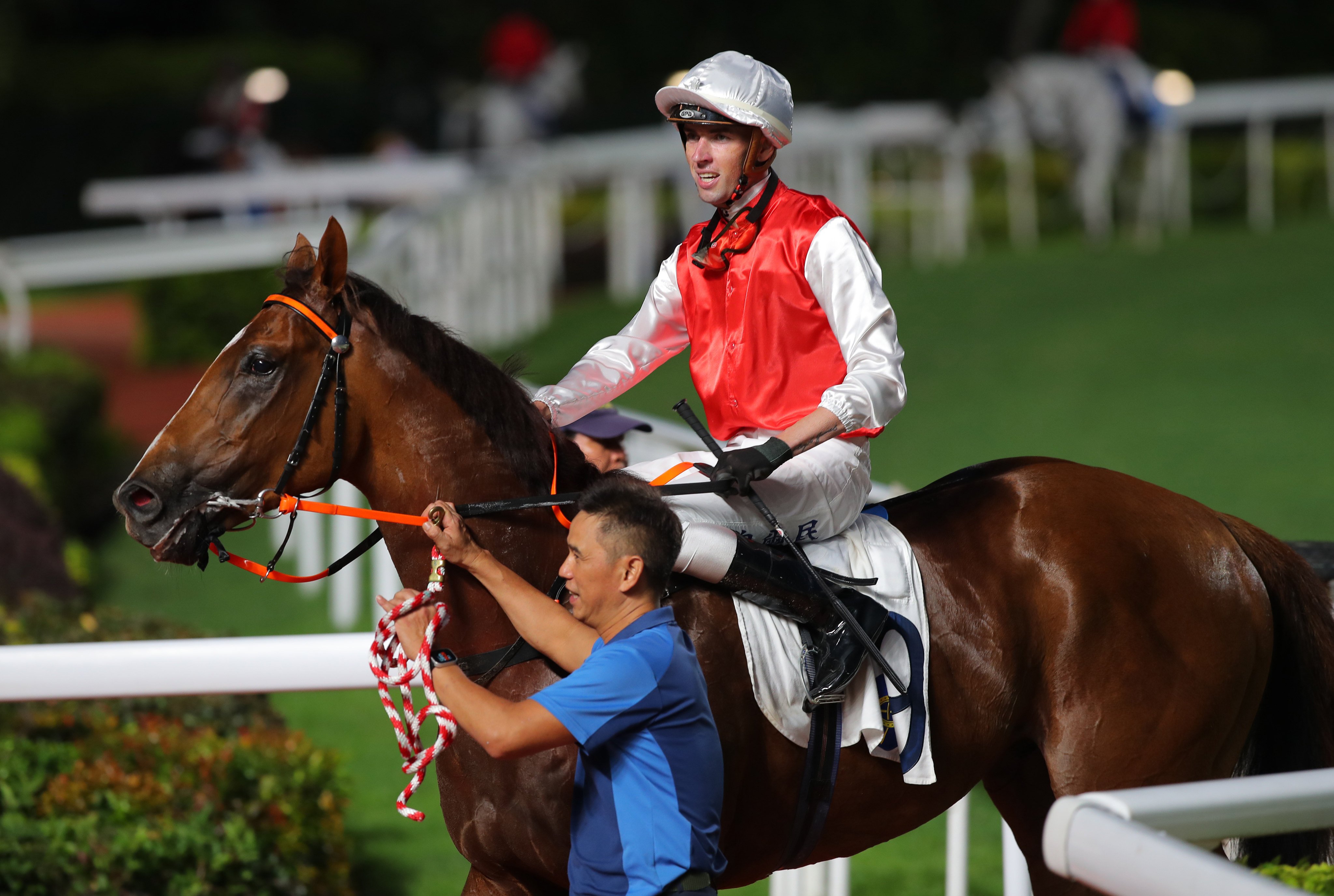 James Orman has faith in Pope Cody running a strong 2,000m in Sunday’s Derby. Photos: Kenneth Chan