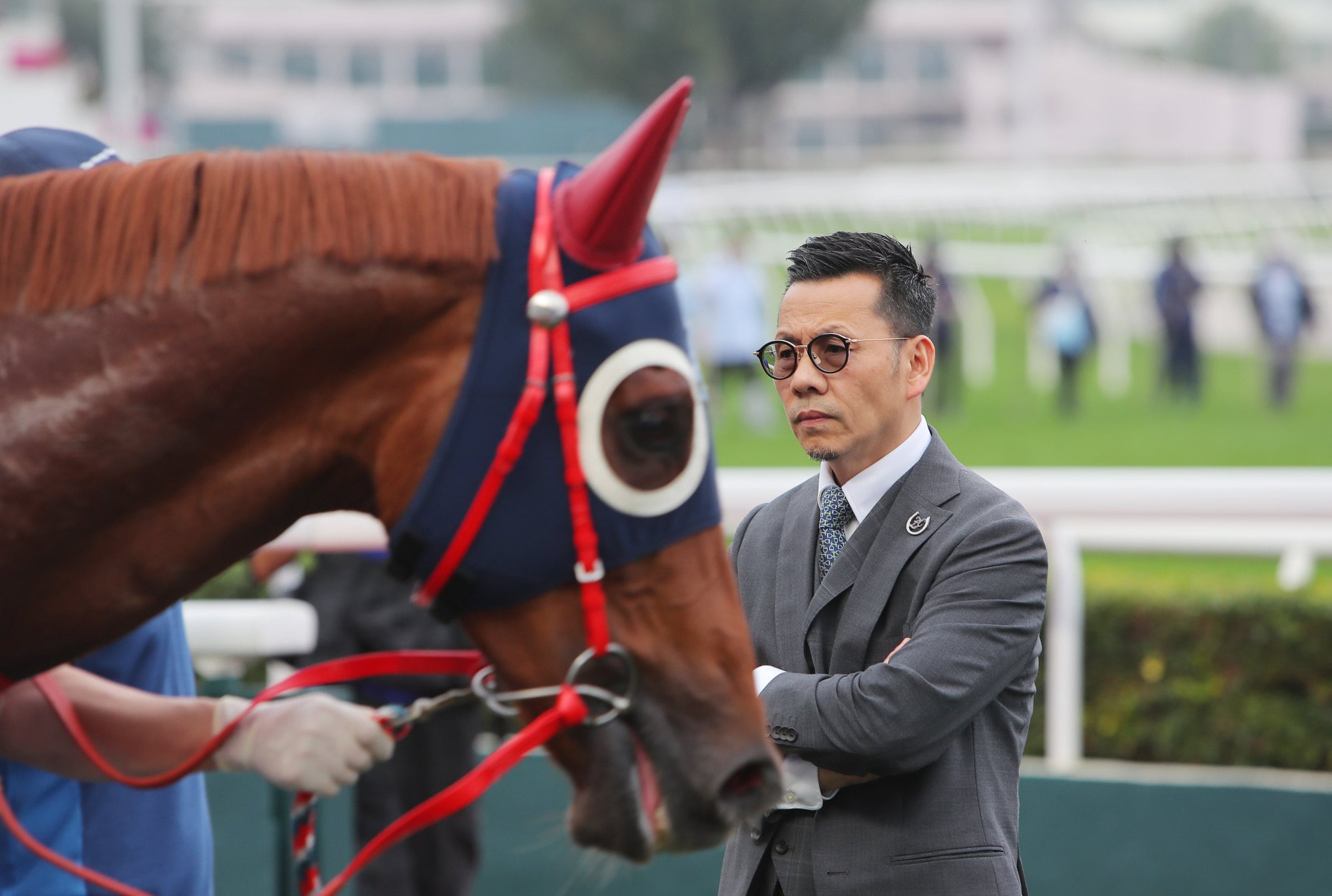 Class Cup winner Stormy Grove ran a gallant third in the Hong Kong Derby.