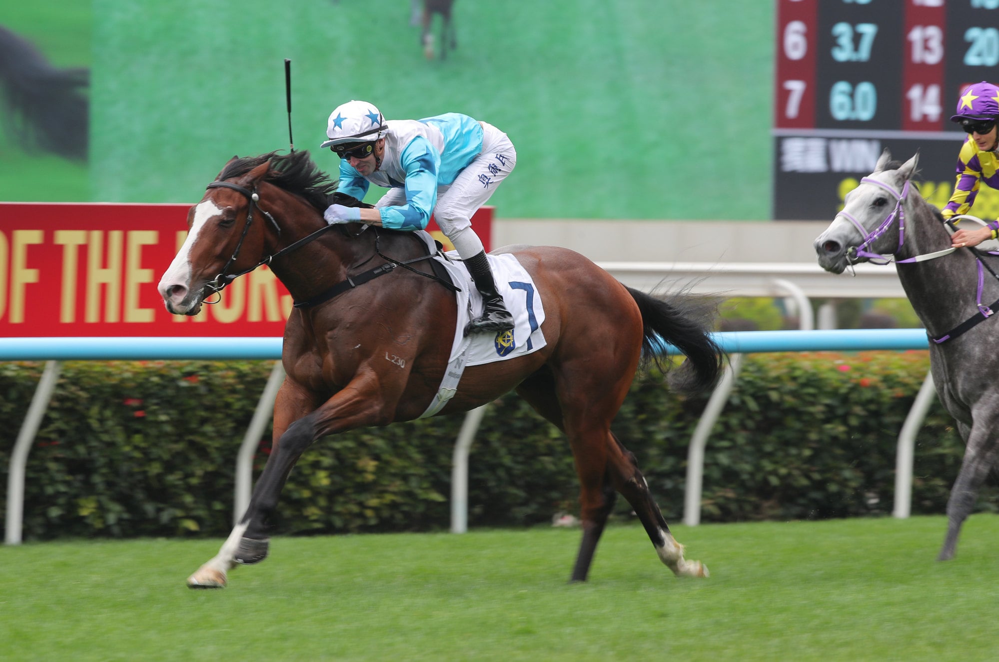 Baby Sakura wins impressively on debut under James Orman. Baby Sakura wins impressively on debut under James Orman.