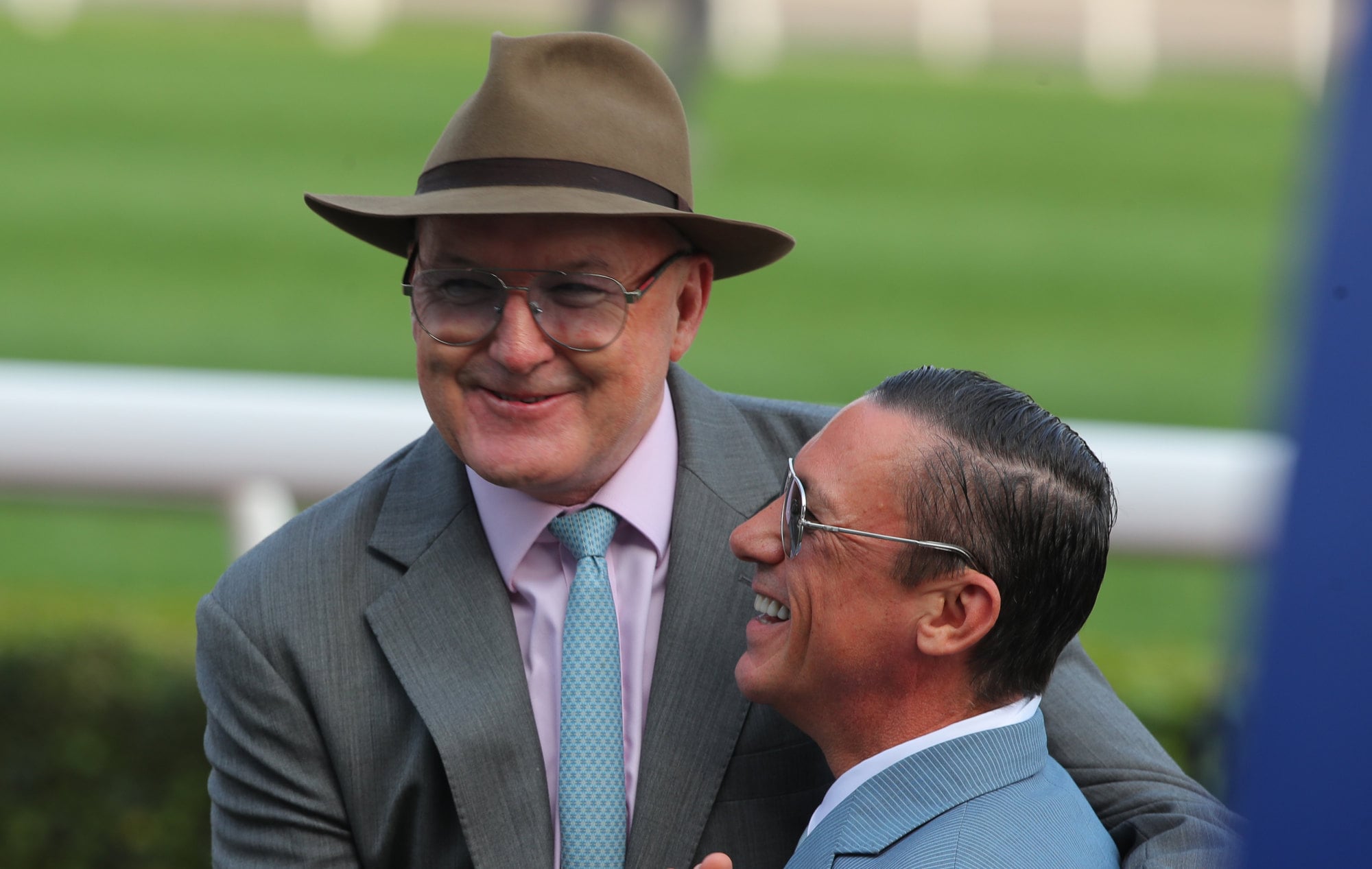 David Hayes reunites with Frankie Dettori after Shamus Storm’s triumph at Sha Tin.