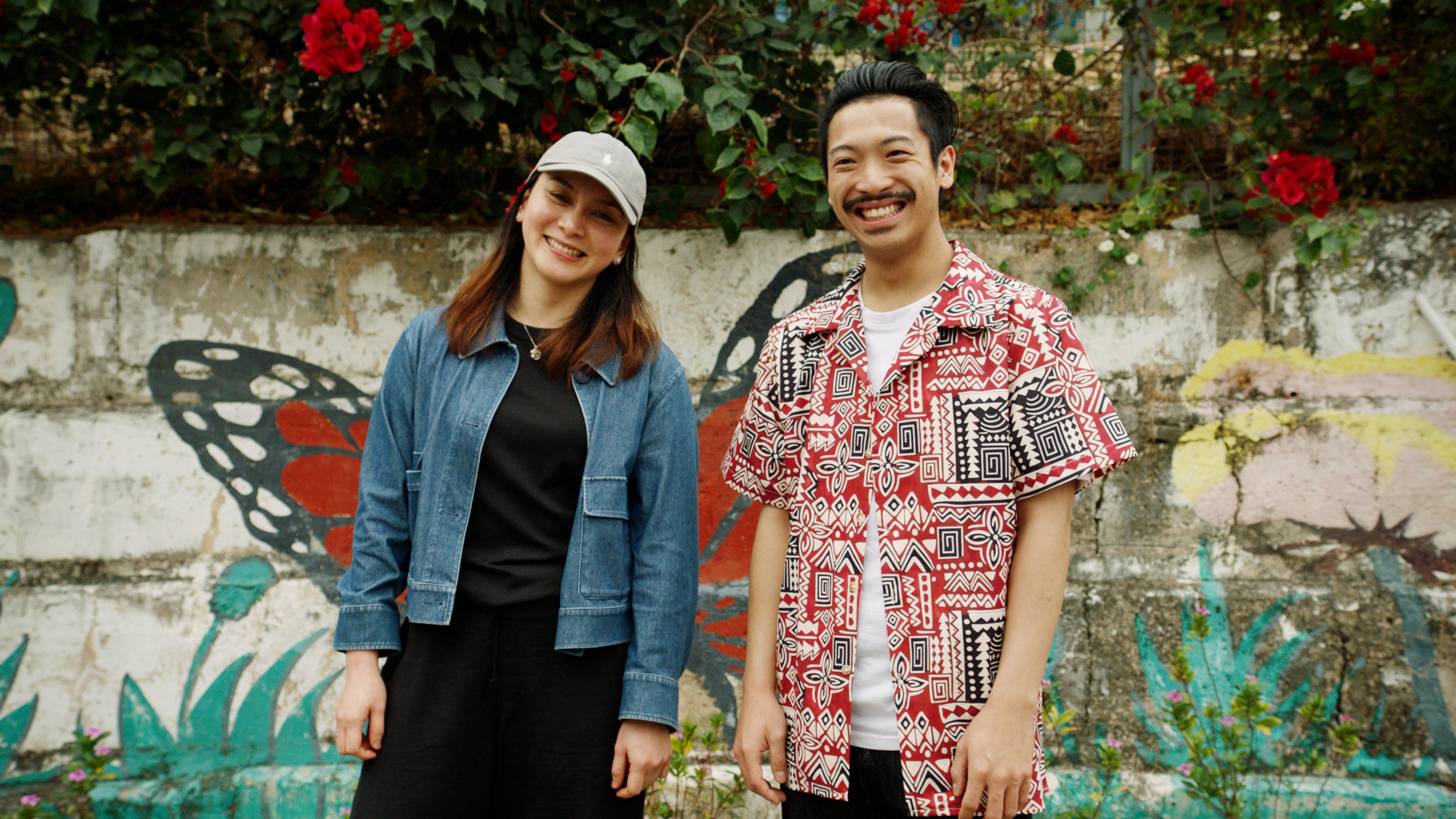 Safa Rodas (left) and Daniel Chio – Macau’s representatives on the World Food Forum’s Young Chefs Programme – visit Macau Urban Farm on the island of Coloane to learn about its local fresh produce.