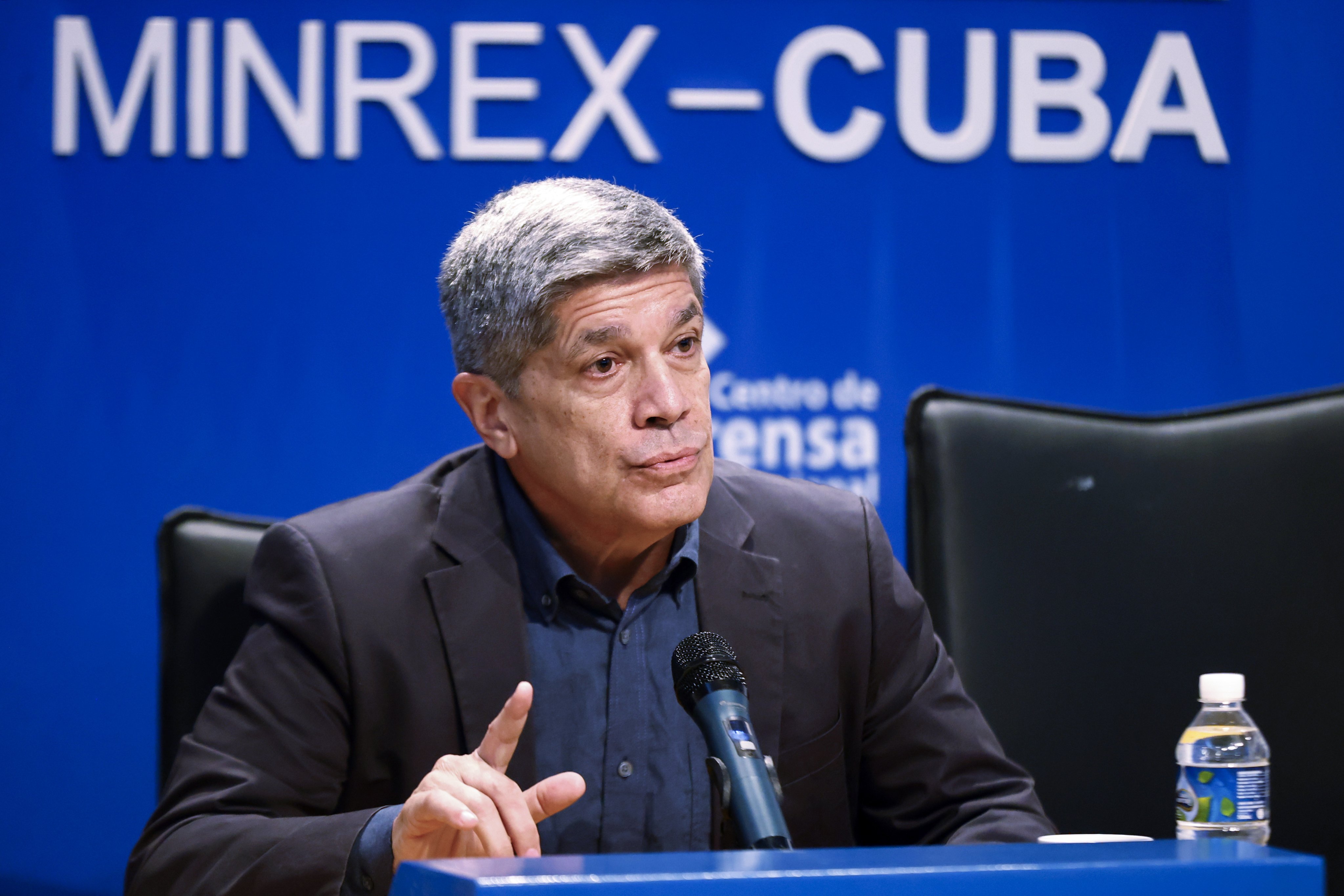 Carlos Fernandez de Cossio, Cuba’s deputy foreign minister. Photo: EPA