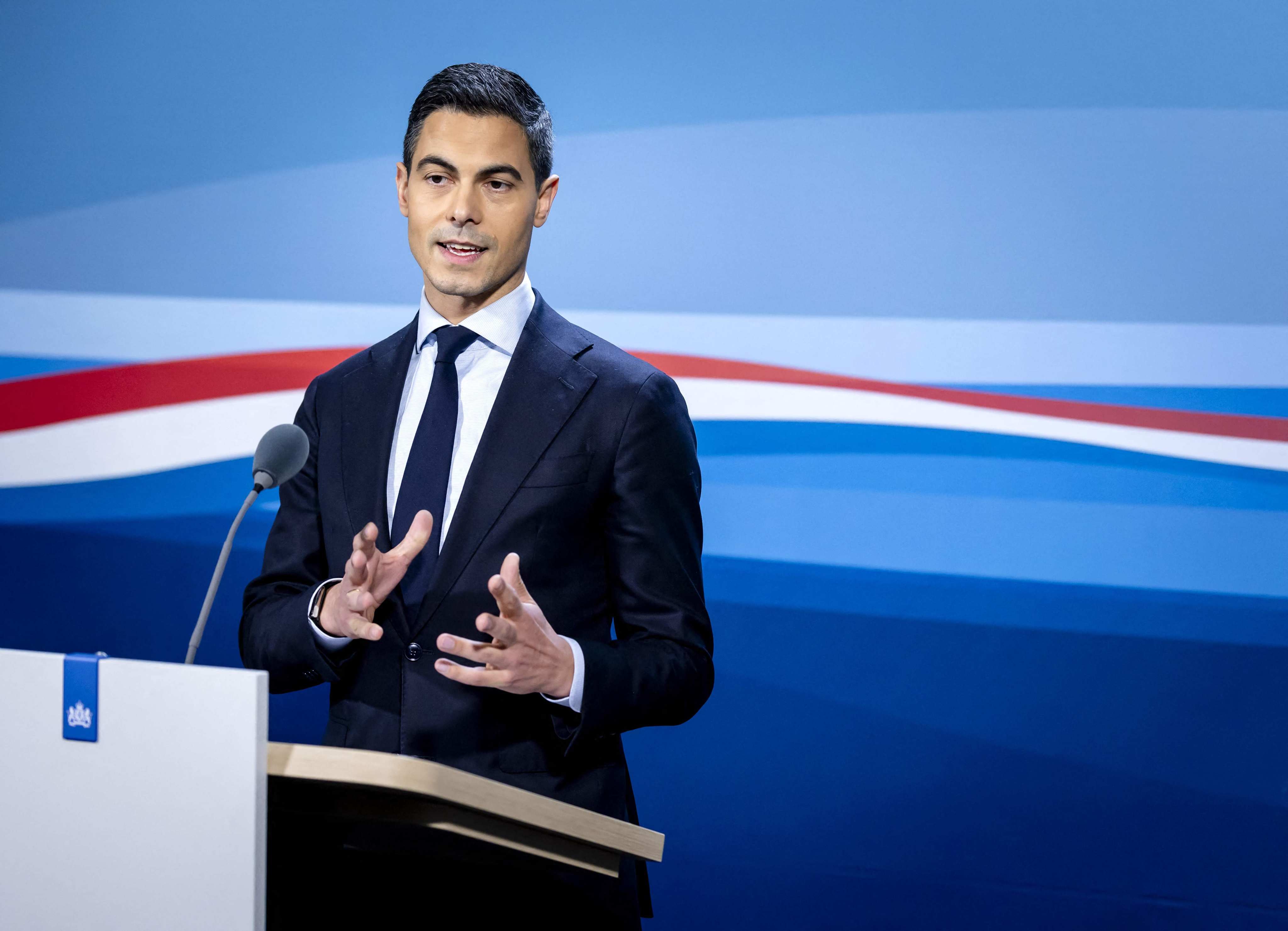 Dutch Prime Minister Rob Jetten. Photo: AFP)