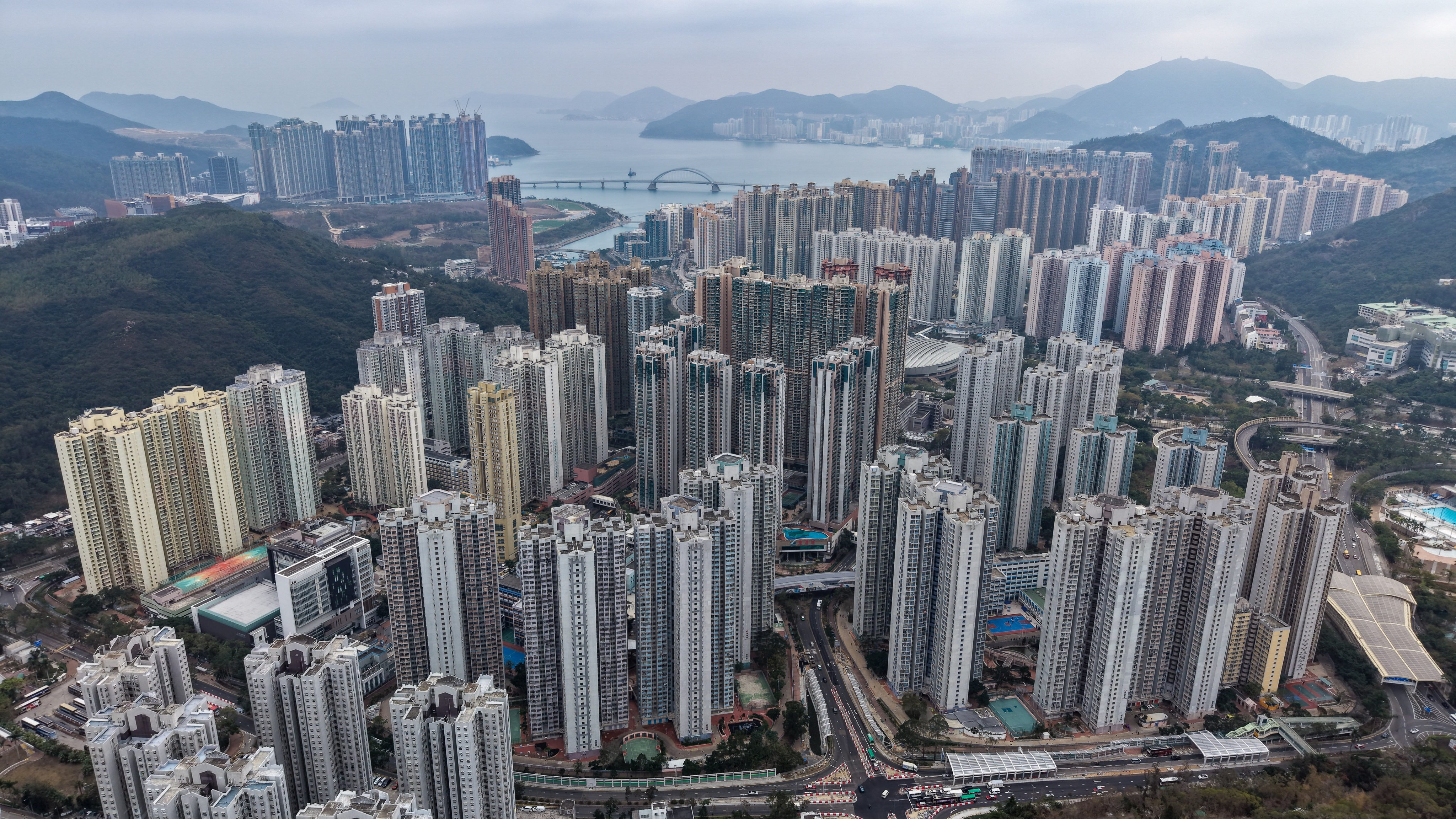 A view of Tseung Kwan O in Hong Kong on February 12, 2026. Photo: Sam Tsang