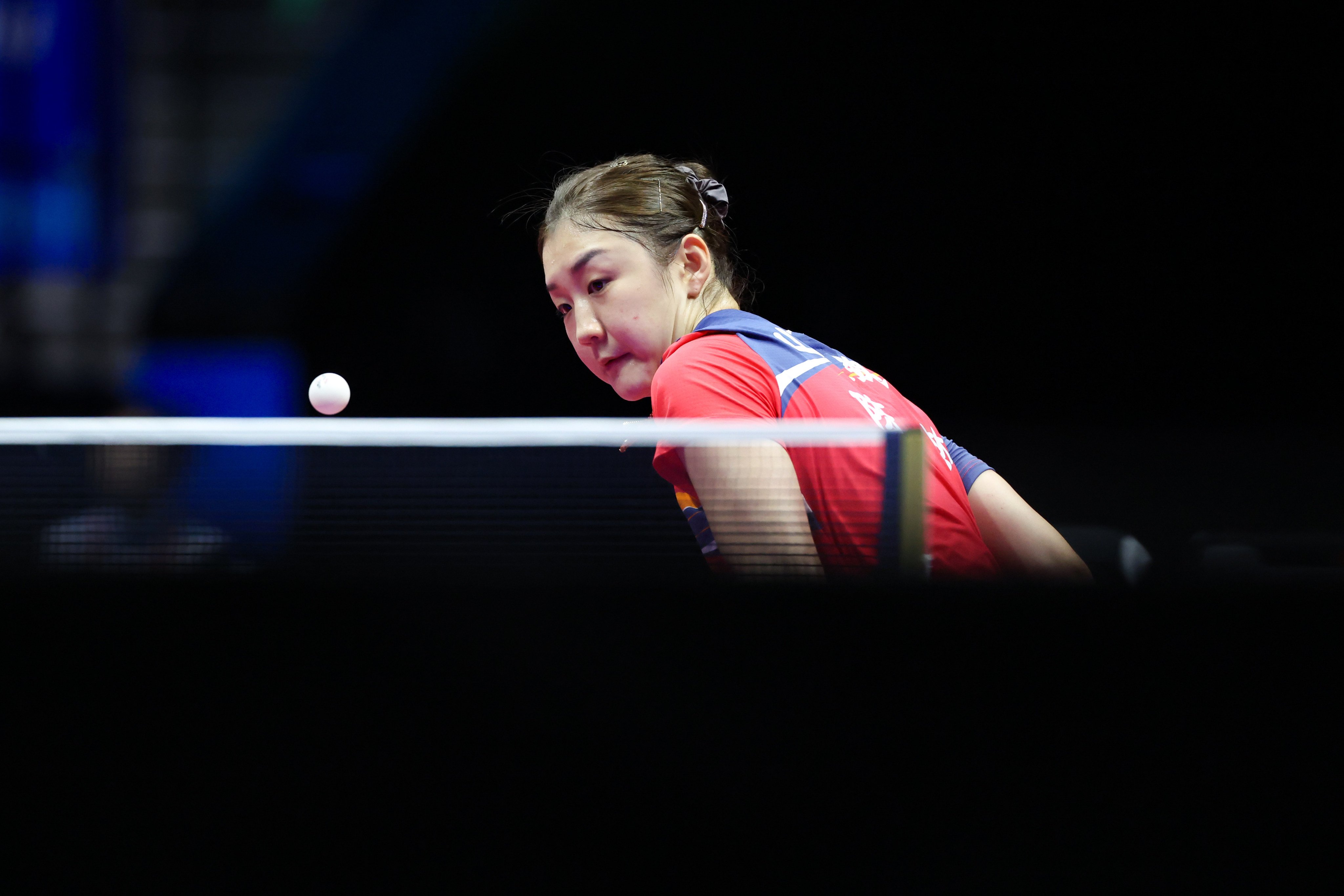 Chen Meng says she will keep playing table tennis “as long as there are the right events”. Photo: Xinhua