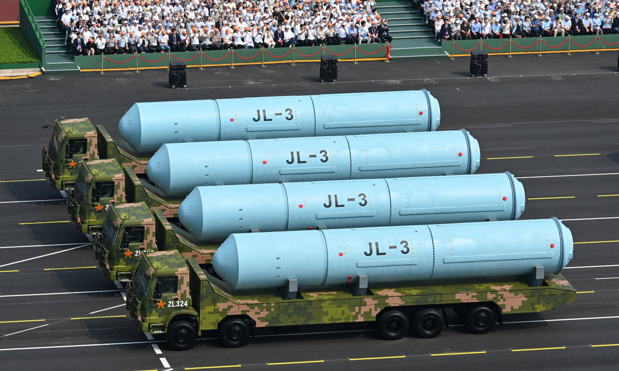 China’s JL-3 intercontinental-range submarine-launched ballistic missiles. Photo: Xinhua China’s JL-3 intercontinental-range submarine-launched ballistic missiles. Photo: Xinhua