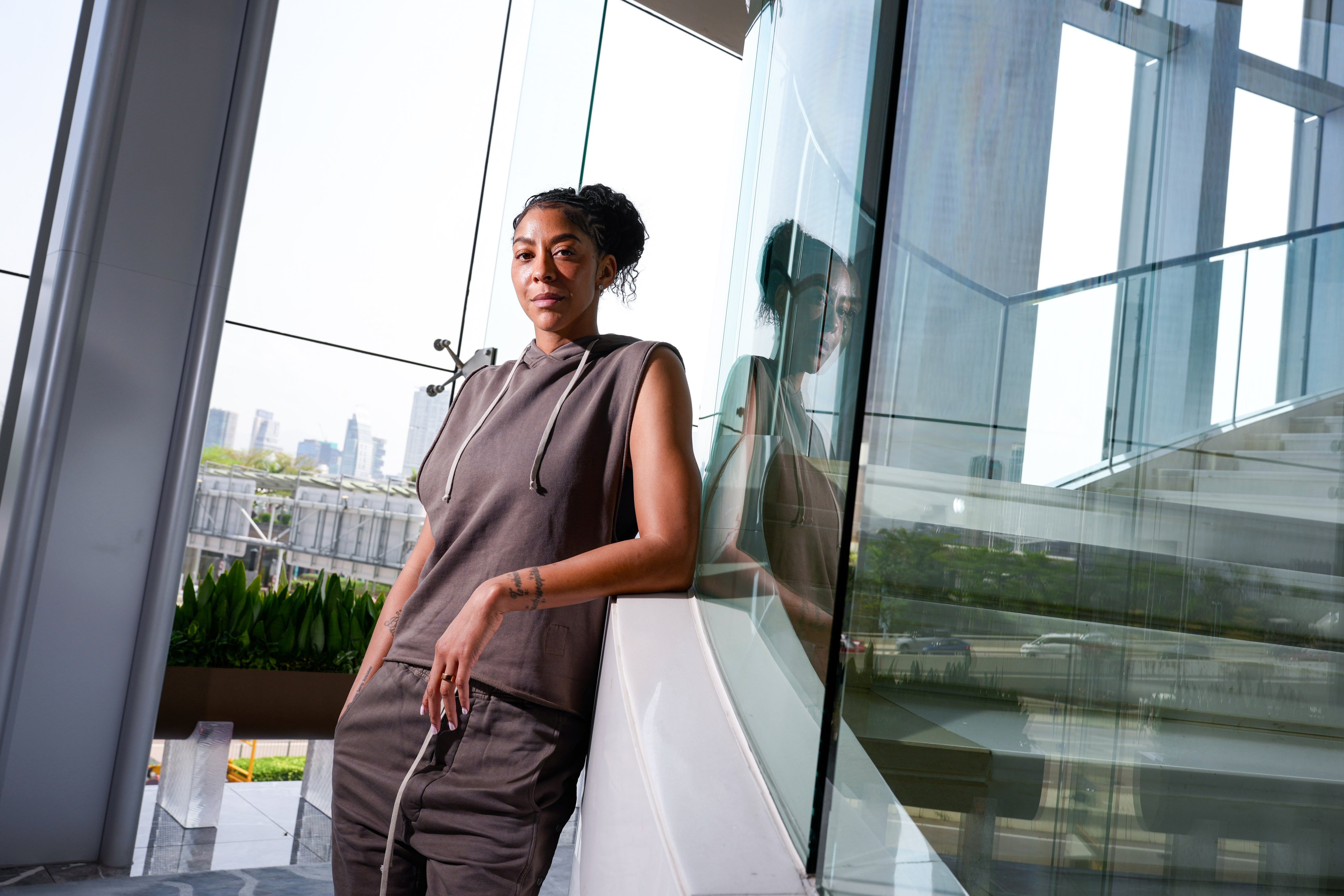 Playing basketball in mainland China allowed Candace Parker to ‘look after my family’. Photo: Karma Lo