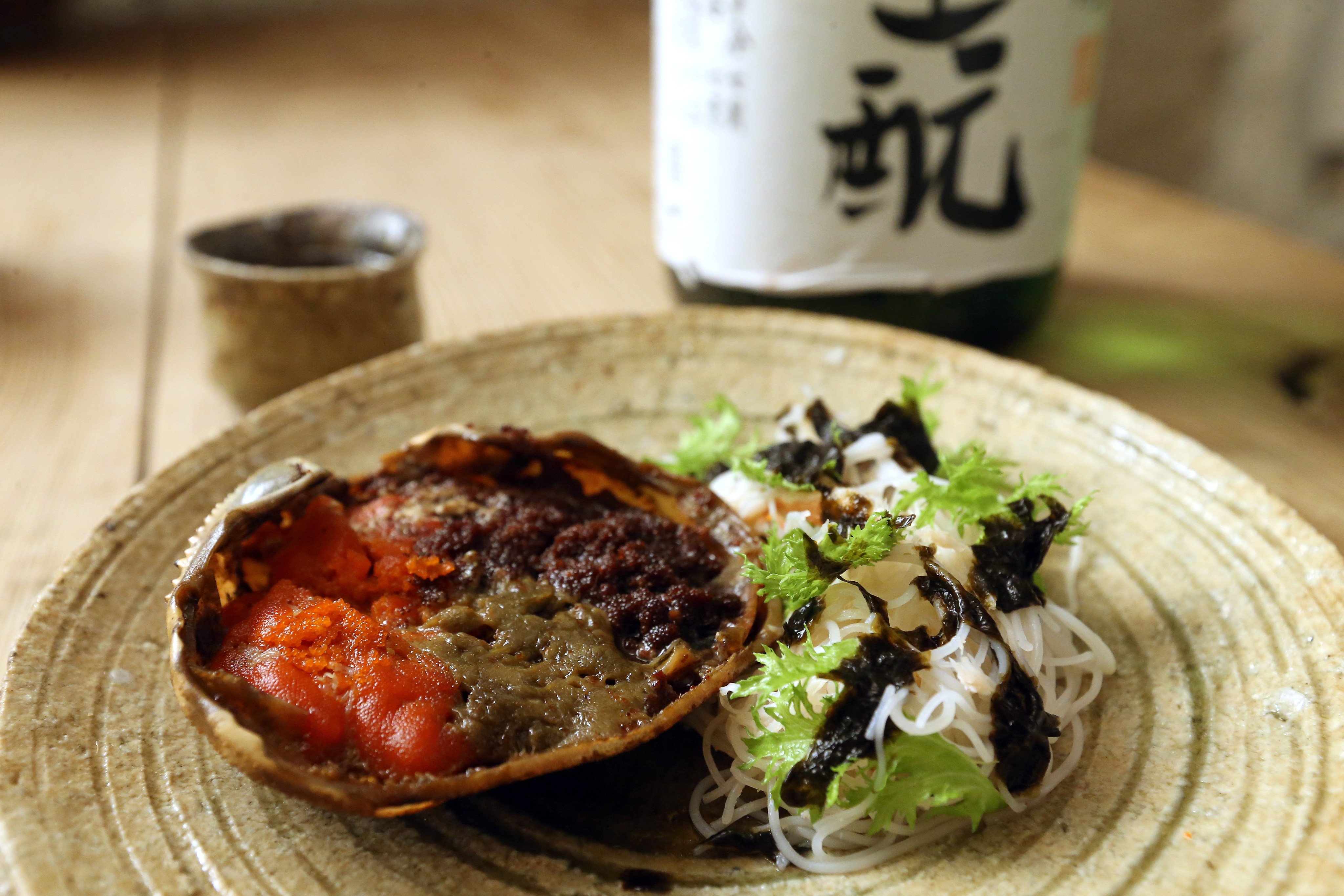 Snow crab with rice vermicelli at Godenya, a Japanese restaurant in Hong Kong’s Central neighbourhood that is among Zoie Yung’s favourite joints in the city. The Art Central 2026 programme curator also shares where she goes for great, affordable Cantonese food, Spanish bites and more. Photo: Dickson Lee