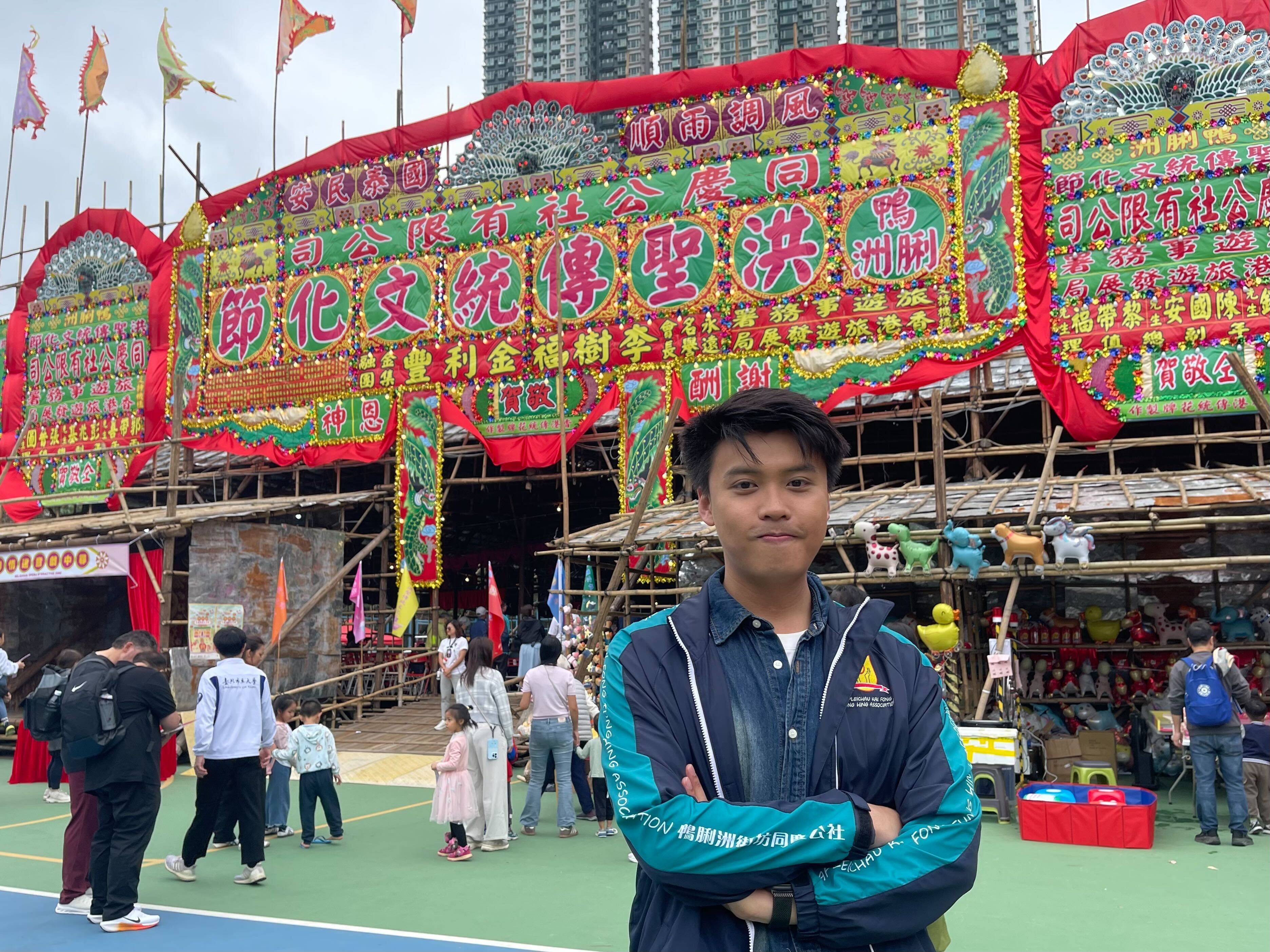 Derek Lee, manager of the Tung Hing Association Limited, wants to broaden the appeal of a traditional festival. Photo: Charlotte Kwan