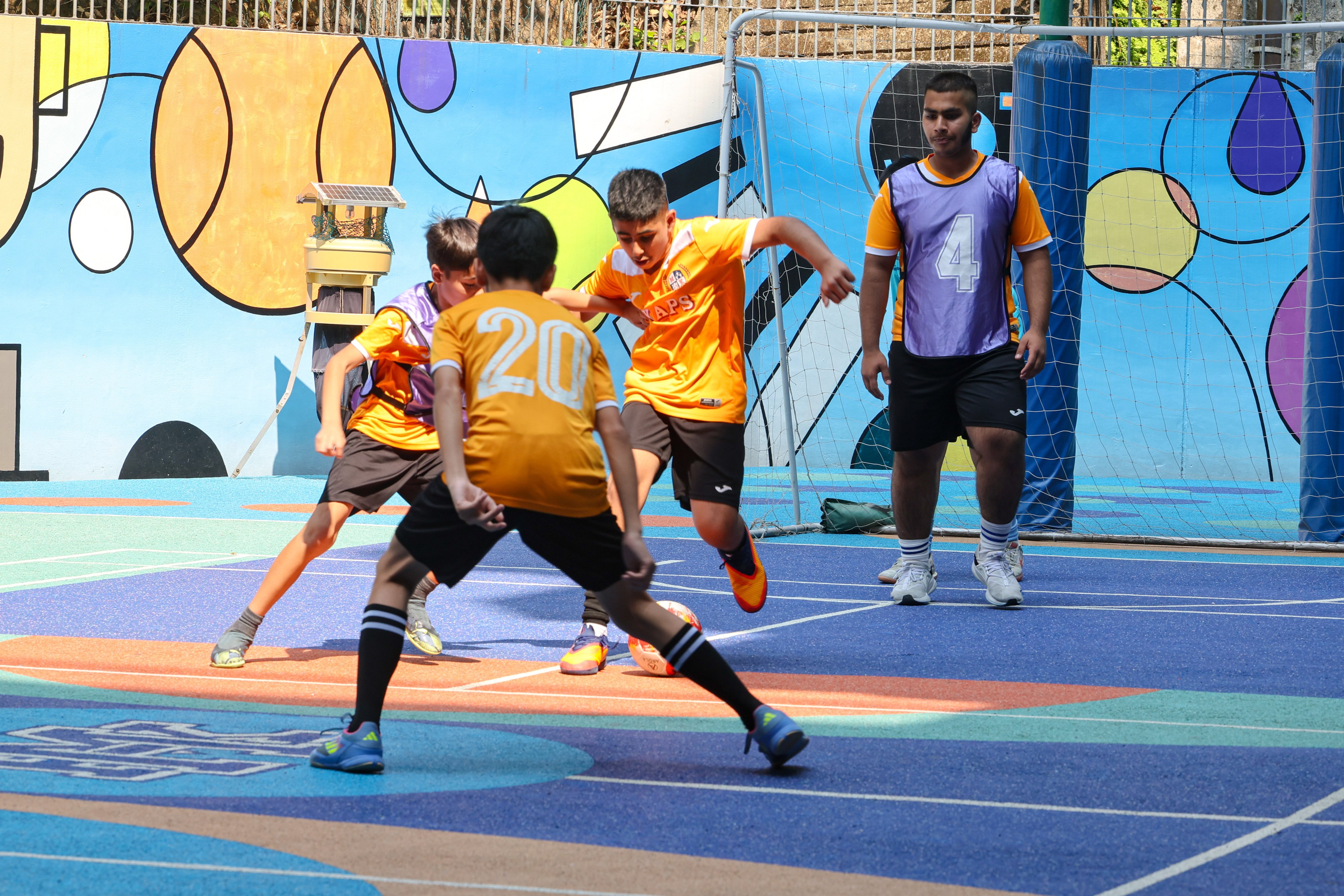 Players from the Man Kiu Association Primary School football team faced complaints and online abuse during a tournament. Photo: Edmond So
