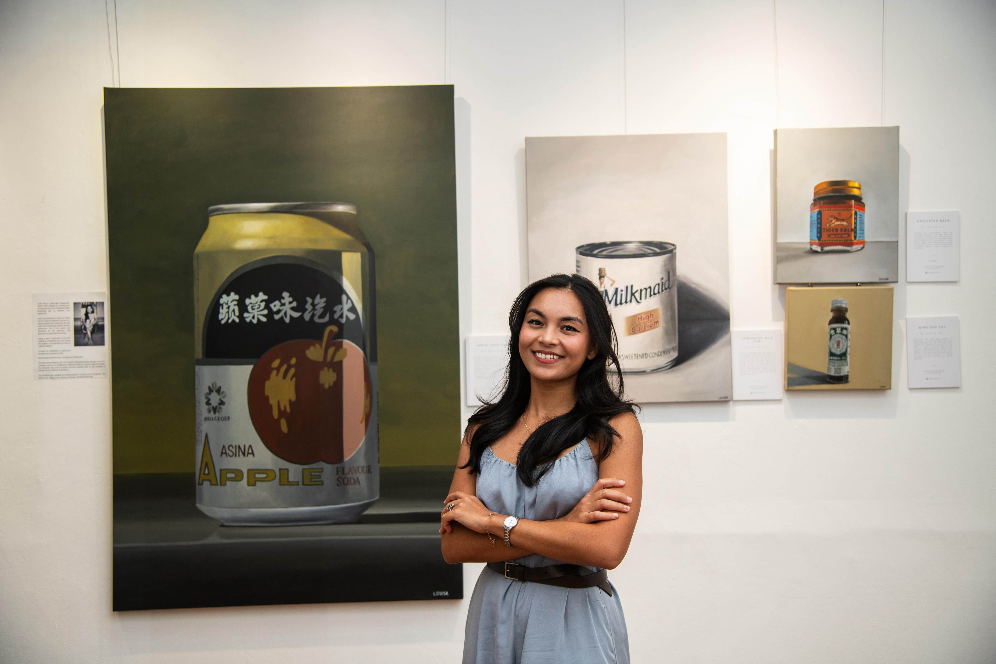 Louisa Raj hopes her art can encourage people to slow down and appreciate the beauty of everyday life. Photo: Handout