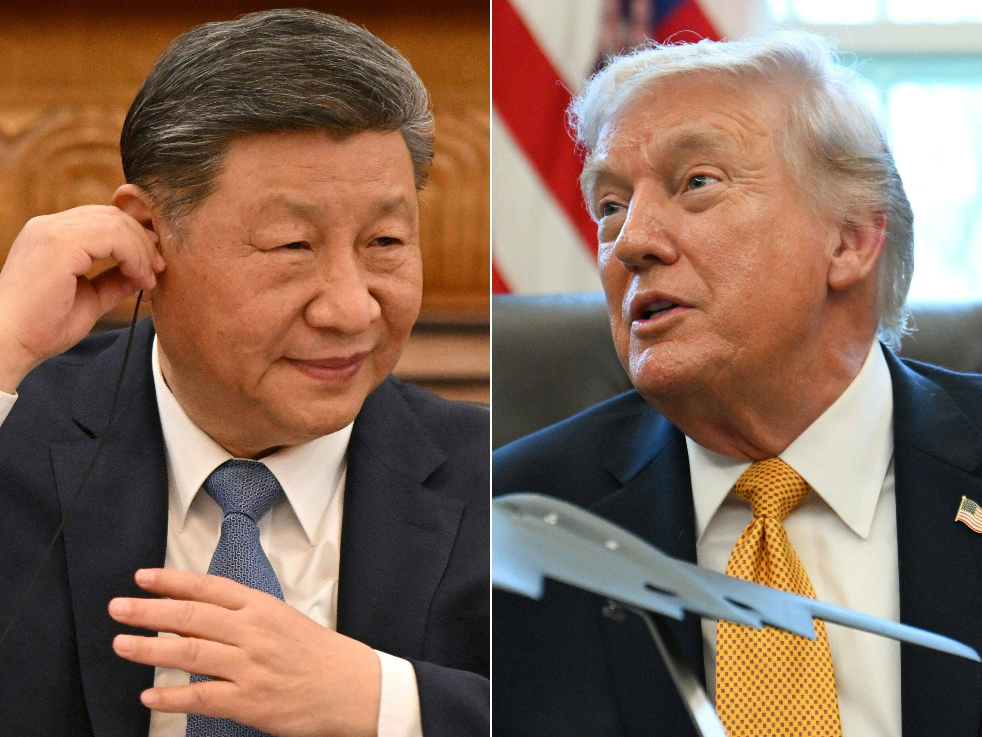 China’s President Xi Jinping and US President Donald Trump. Photos: AFP