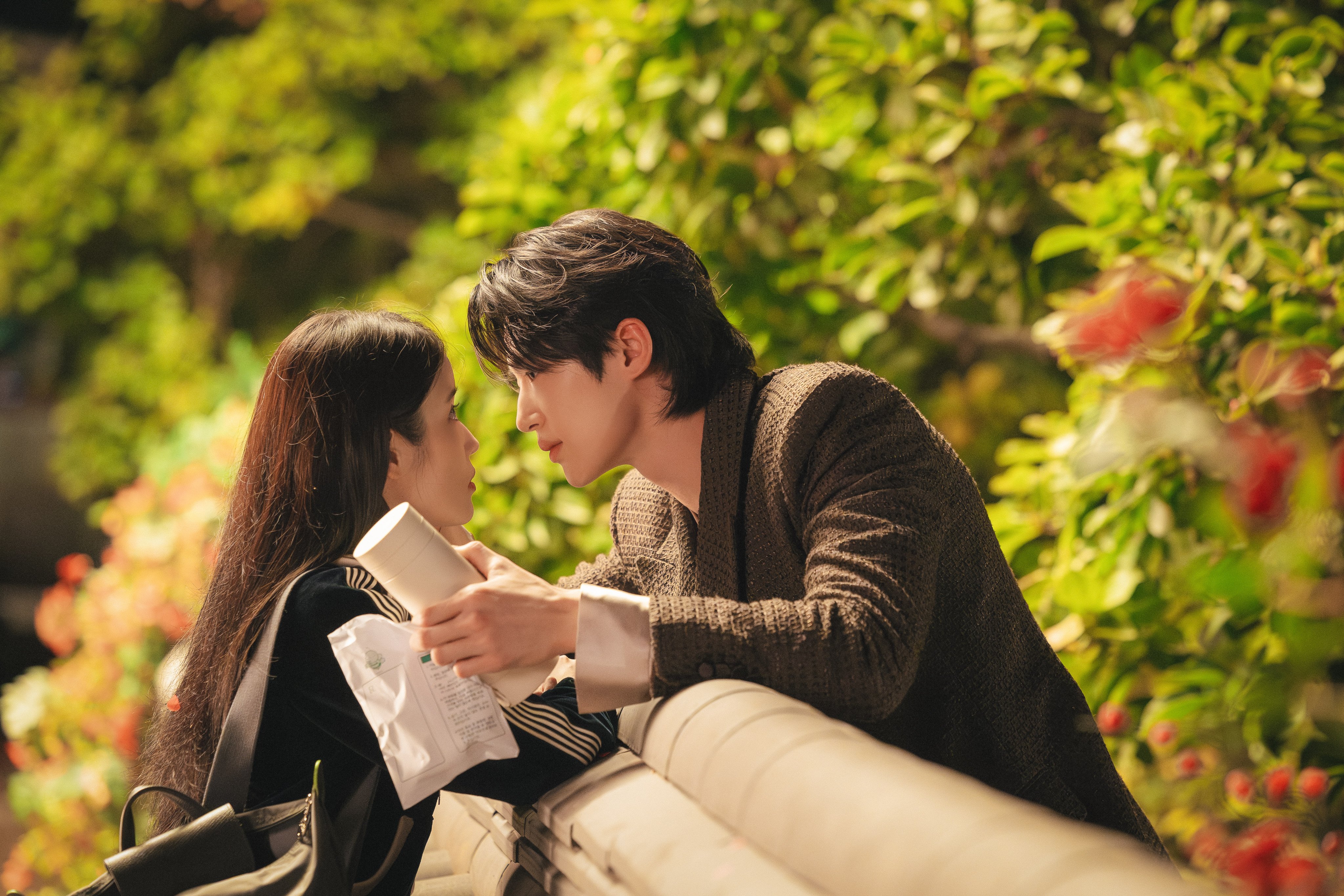 IU (left) and Byeon Woo-seok in a still from Perfect Crown, one of 10 new K-dramas to look forward to in April. Photo: Disney+