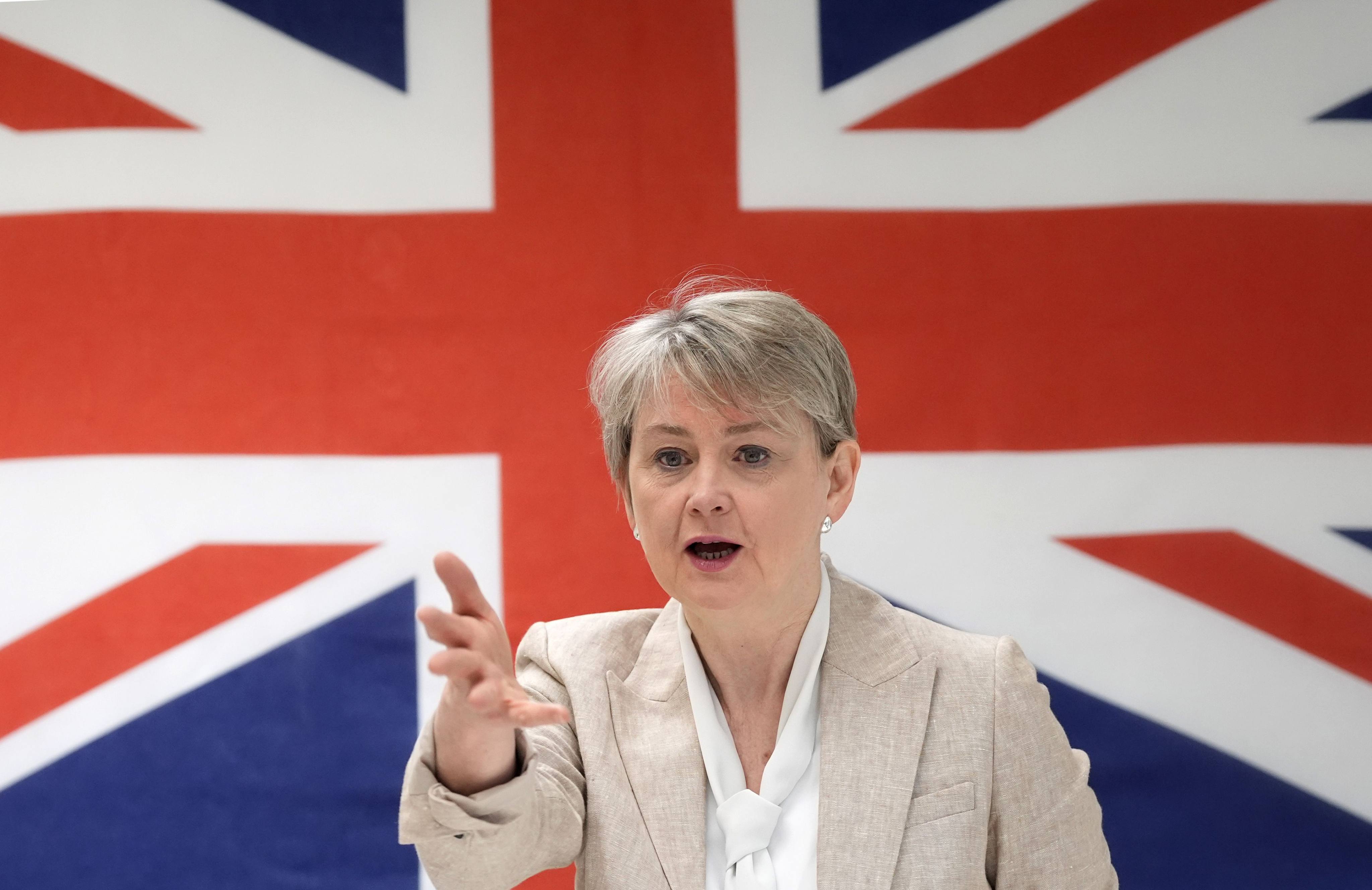 Foreign secretary Yvette Cooper says in Britain’s six-monthly report on the implementation of the Sino-British Joint Declaration that the UK government will continue to press for Jimmy Lai’s release. Photo: dpa
