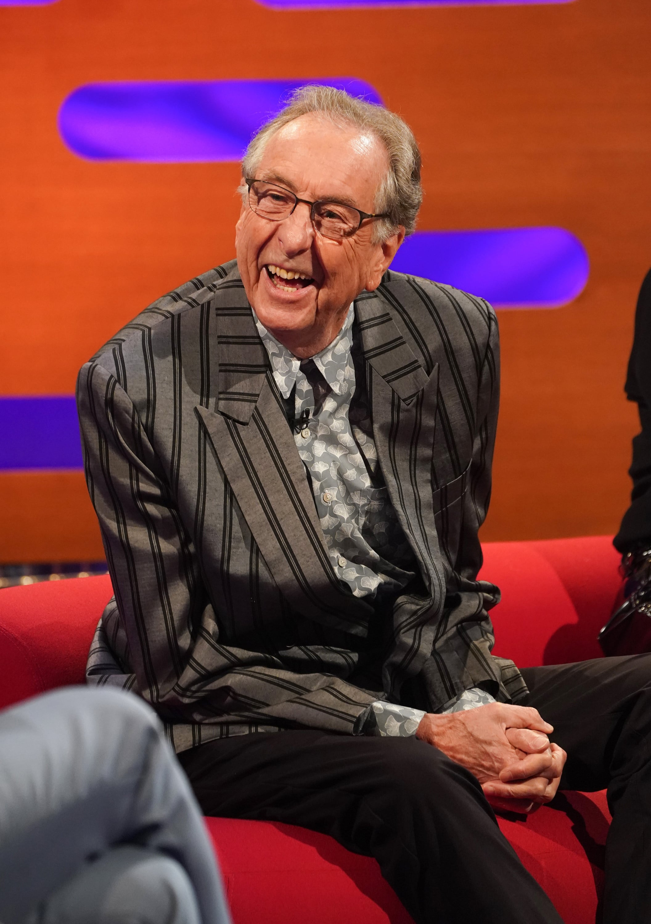 Eric Idle in 2022, during the filming for the Graham Norton Show at BBC Studioworks 6 Television Centre, Wood Lane, London. TNS