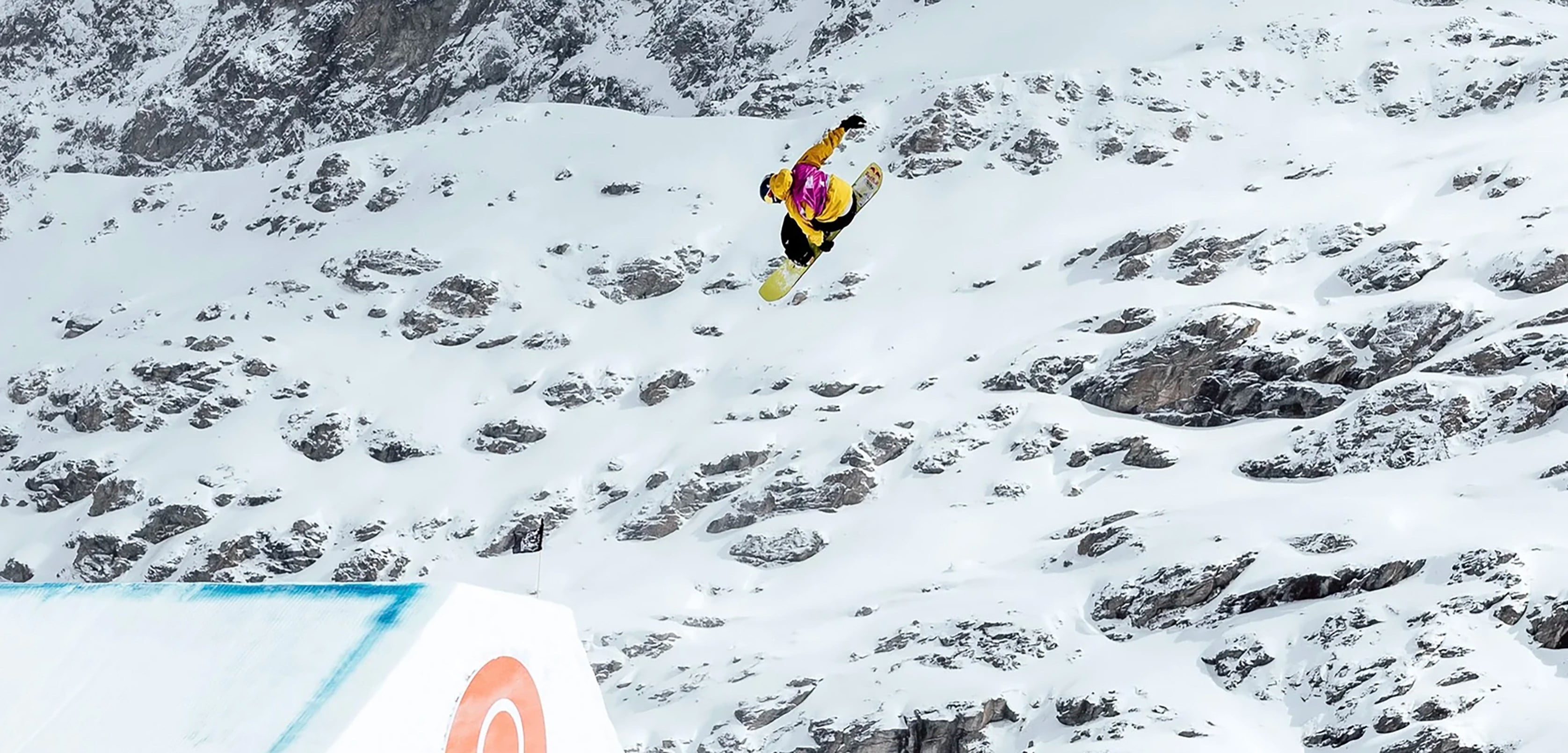 Snowboarder Su Yiming secured his second Crystal Globe trophy of the season on Saturday. Photo: FIS