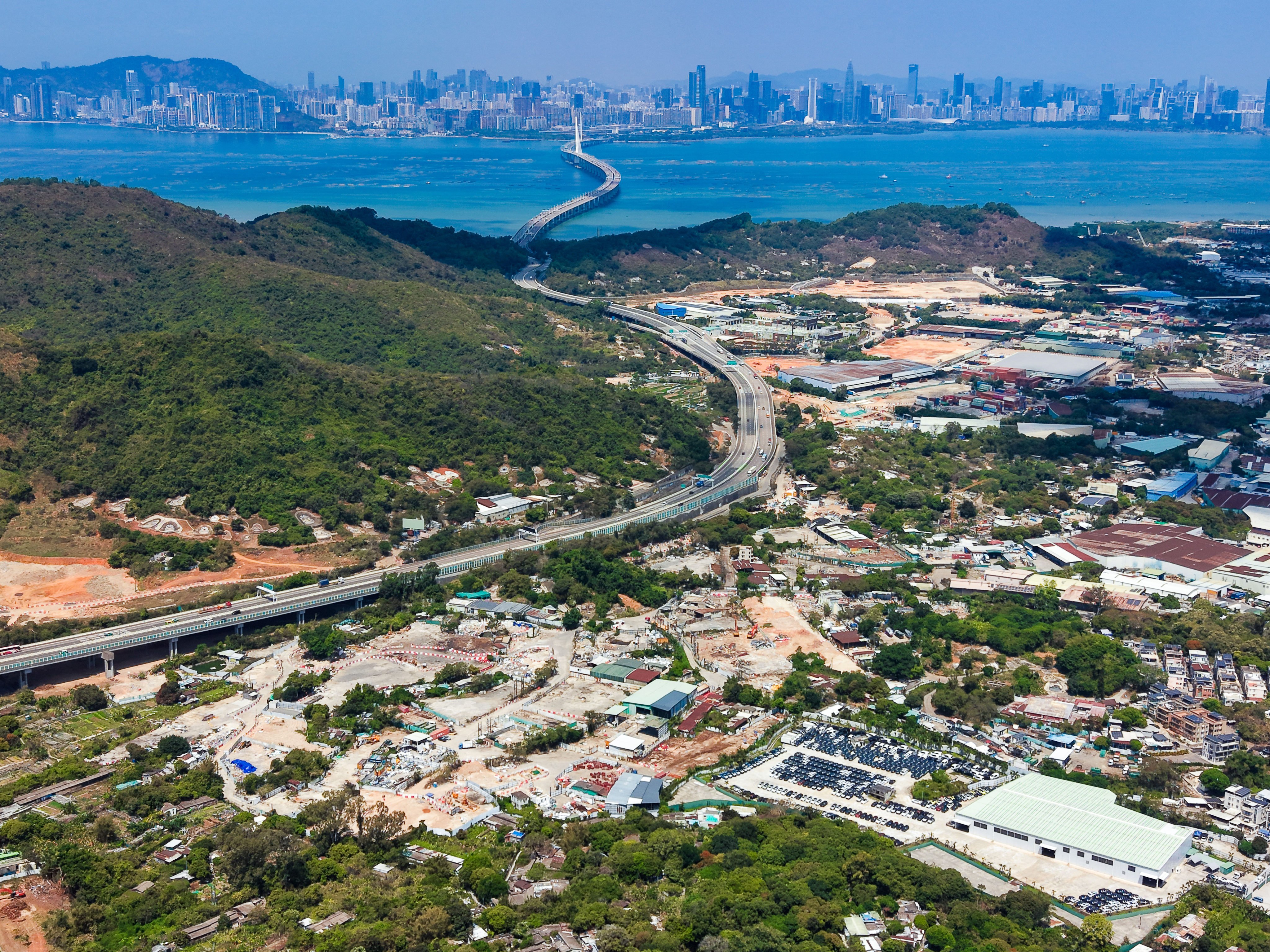 The Hung Shui Kiu/Ha Tsuen New Development Area in Tuen Mun. Photo: Eugene Lee