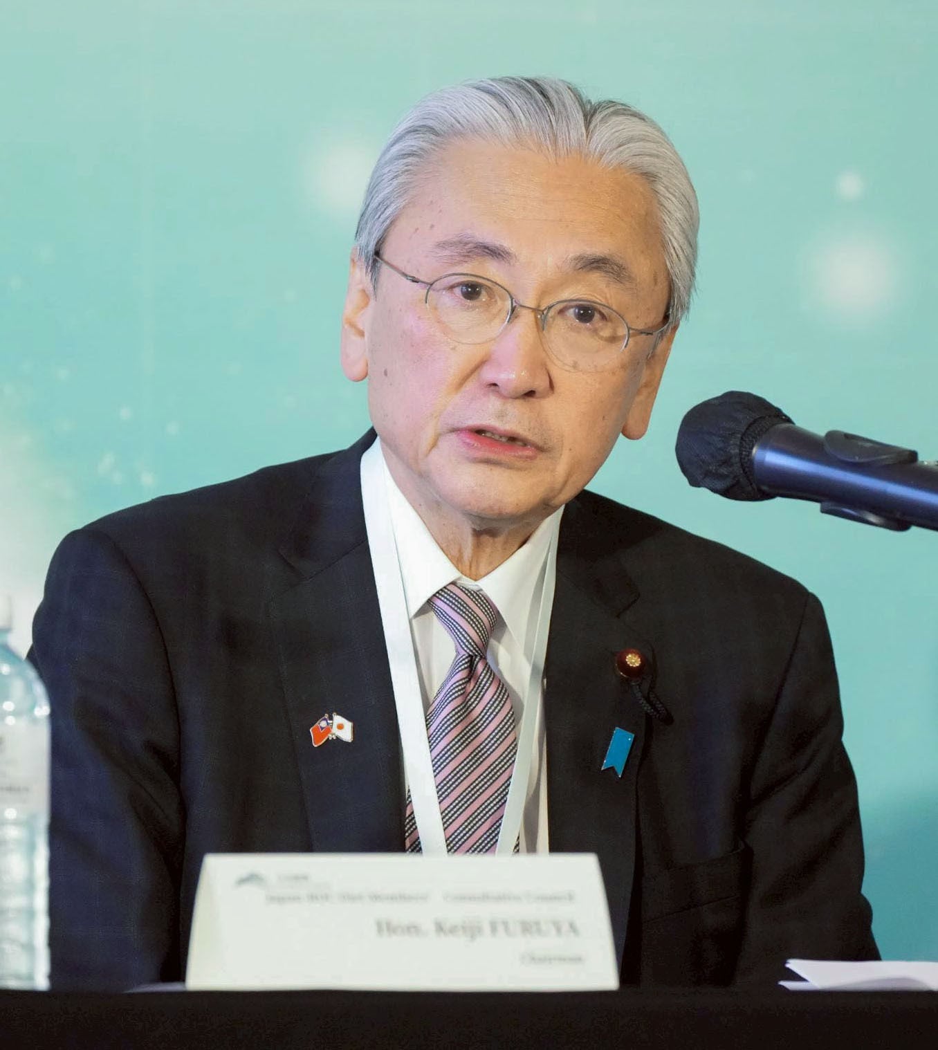 Japanese politician Keiji Furuya is the subject of sanctions by Beijing, China’s foreign ministry announced on Monday. Photo: Kyodo