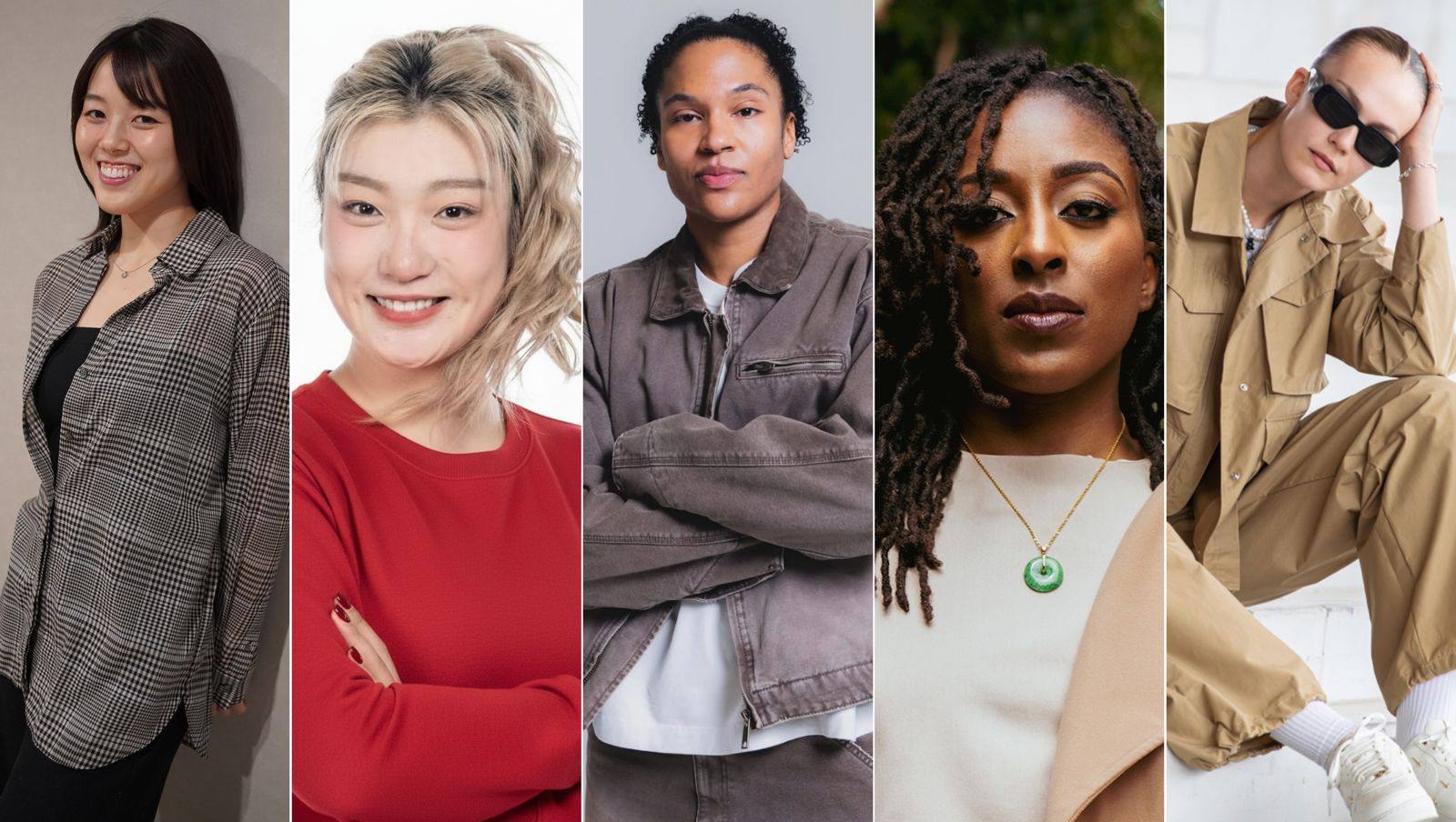 From left, Mai Yamamoto, Li Meng, Alyssa Thomas, Nneka Ogwumike and Juste Jocyte are among the women’s basketball stars who had signed up for the upcoming Project B league. Photo: Handout