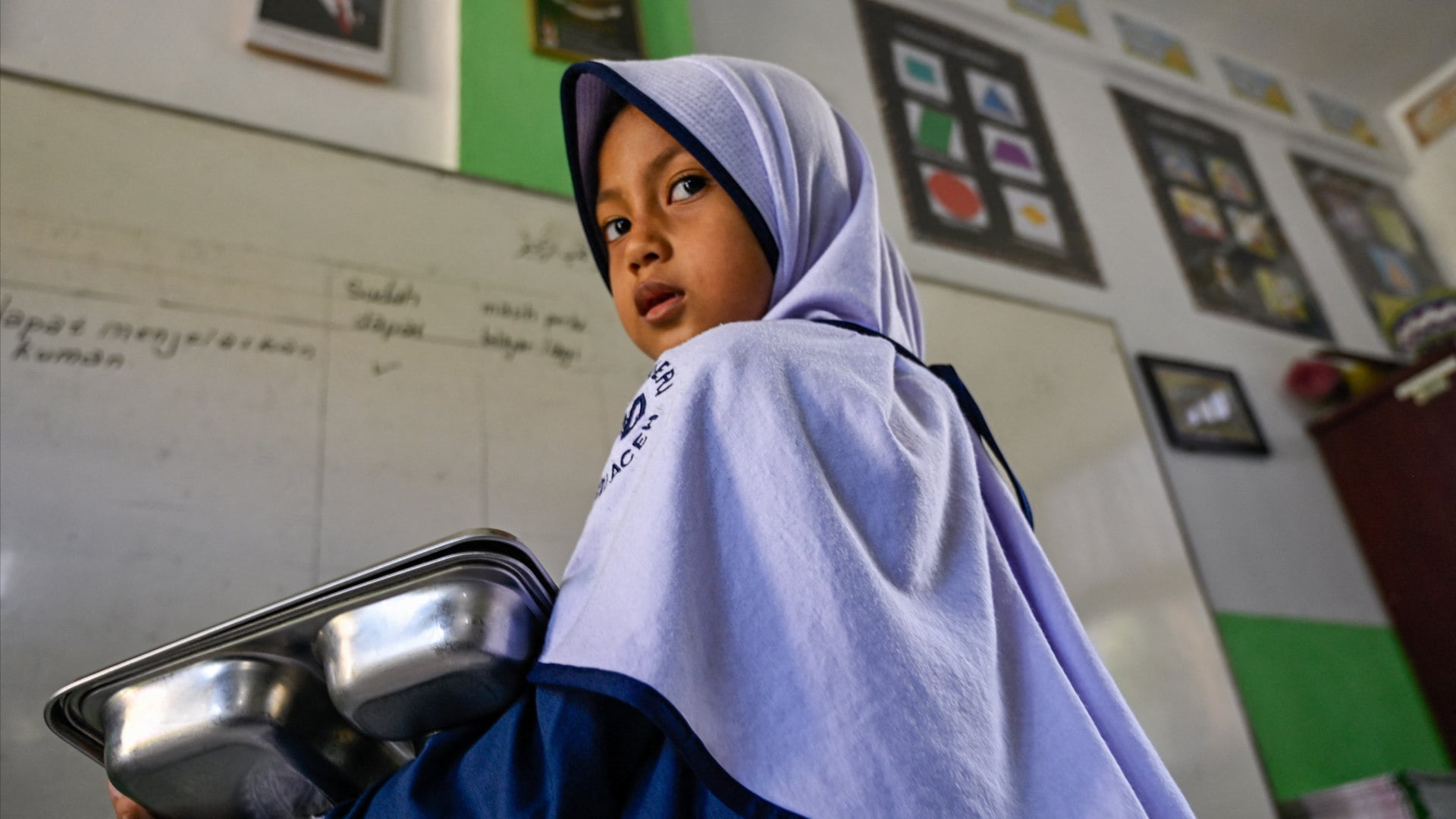 Indonesia aims to save 40 trillion rupiah (US$2.3 billion) by serving five free meals a week instead of six.