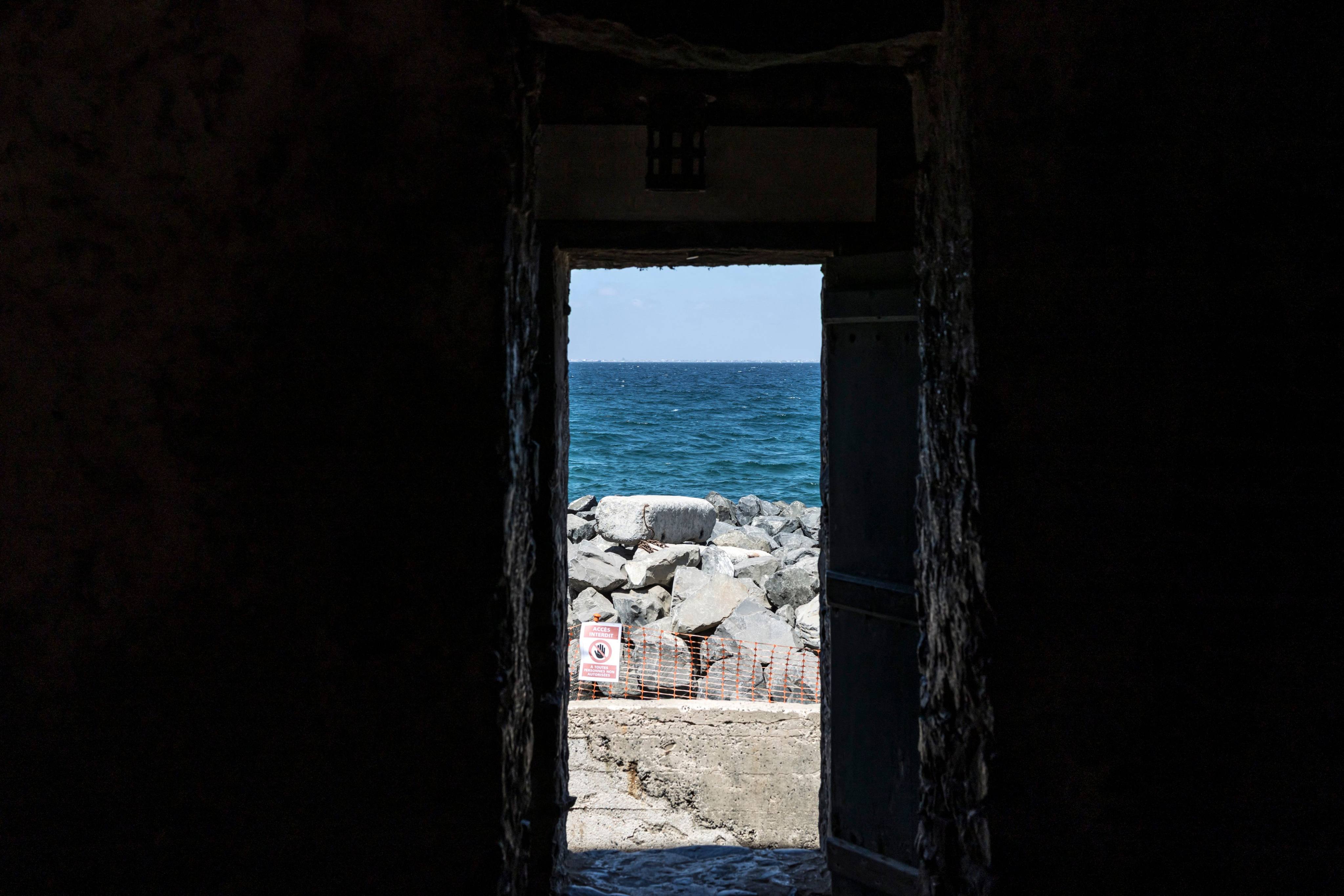 The Door of No Return is seen at the House of Slaves museum on Goree Island in Dakar, Senegal, on March 26, 2026. From the 15th to the 19th century, it was the largest slave-trading centre on the African coast. Photo: AFP