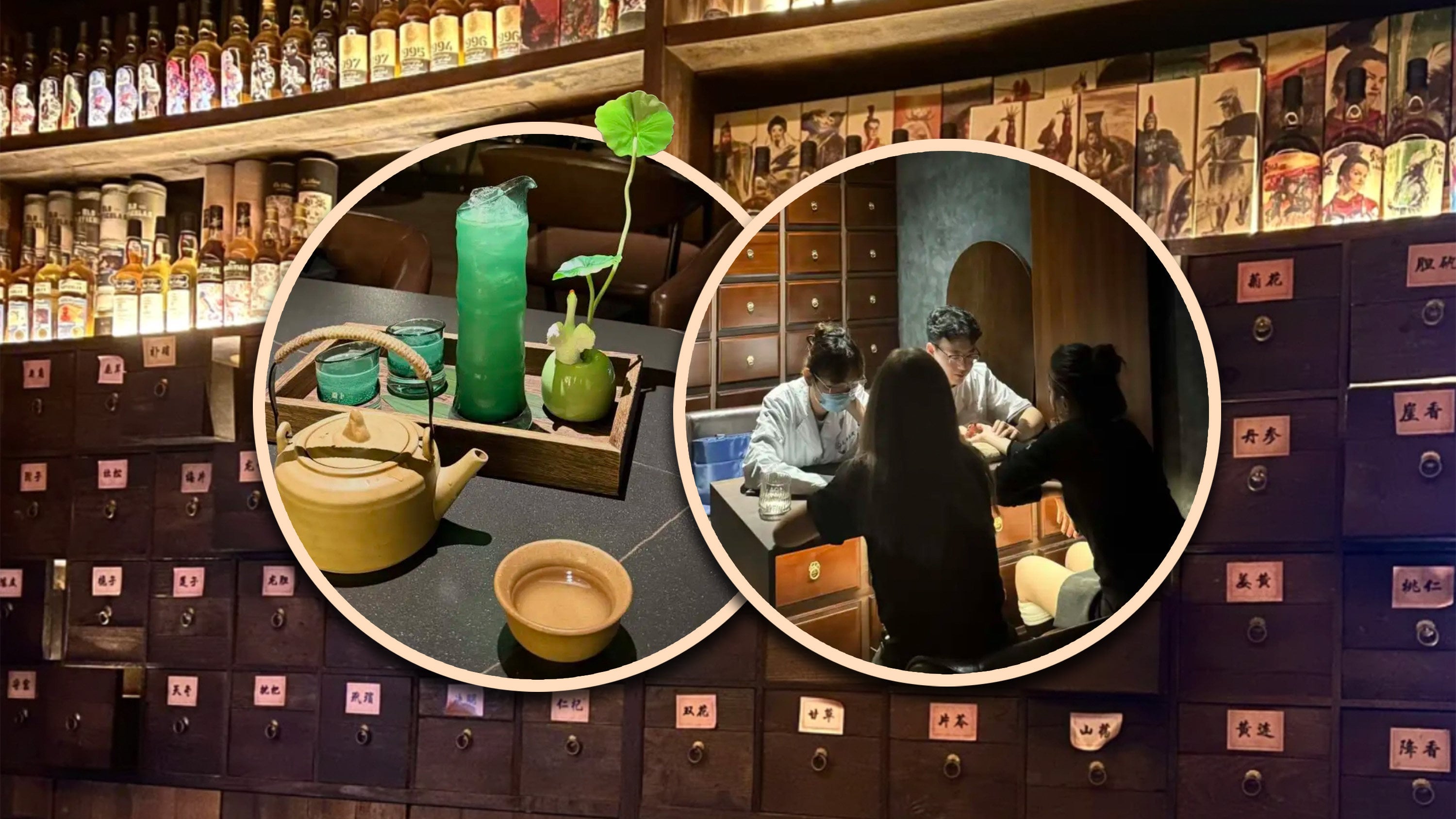 scmp.com - Zoey Zhang - China youth flock to TCM bars for 'prescription cocktails' amid 'punk wellness' trend