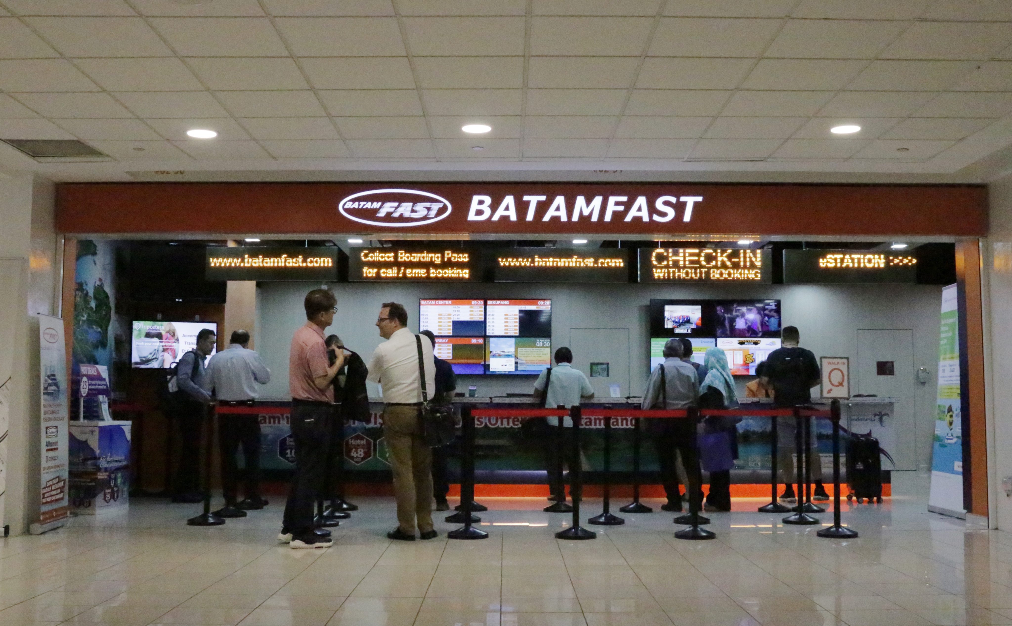 Batam is about an hour’s ferry ride from nearby Singapore. Photo: Dewey Sim