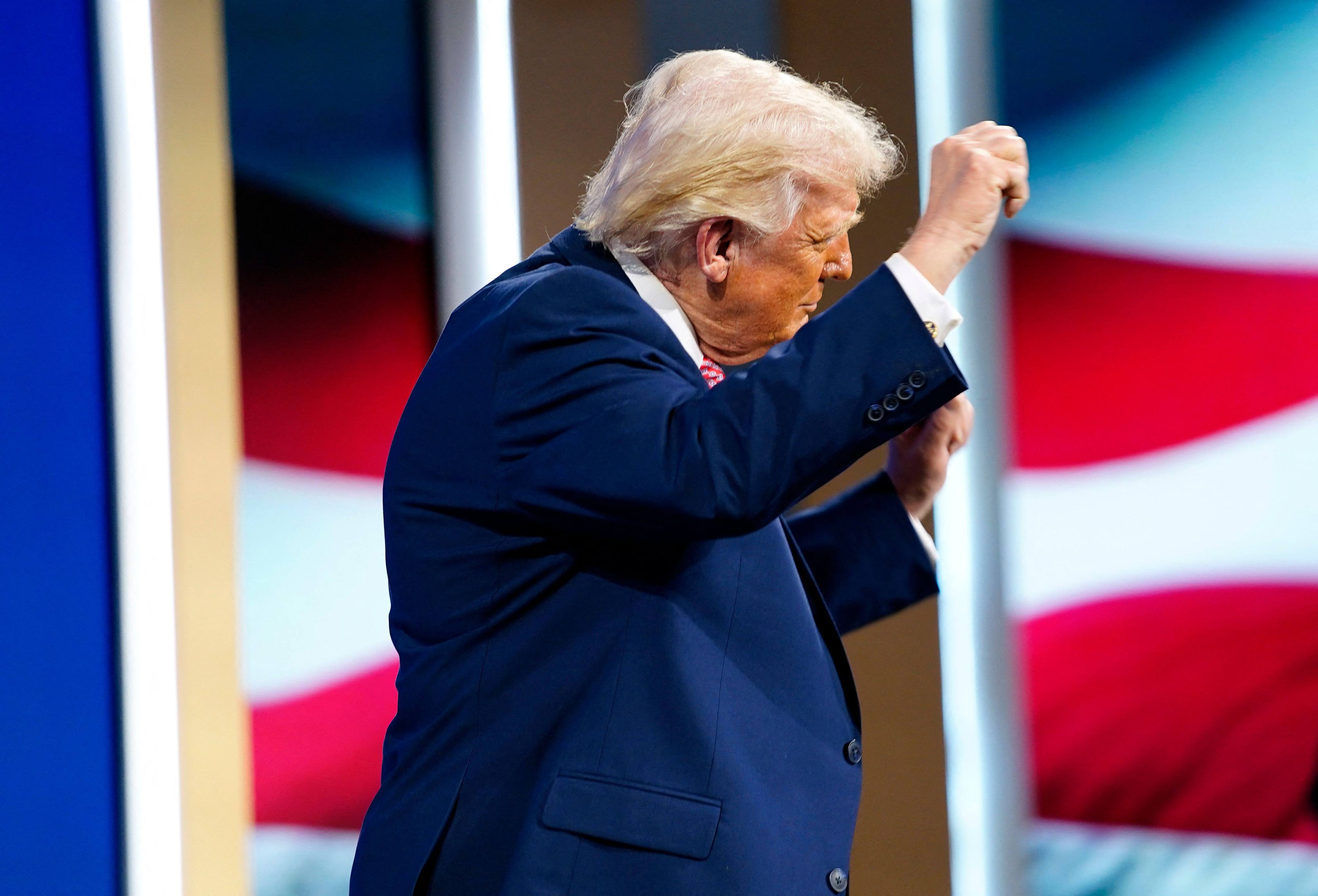 Trump singled out Britain and France as unhelpful in the month-long war. Photo: Getty Images via AFP