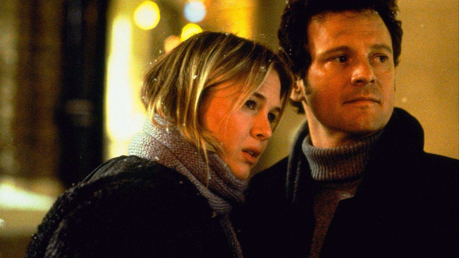 Renée Zellweger (left) and Colin Firth in a still from Bridget Jones’s Diary (2001), which turns 25 this month. Photo: Working Title Films