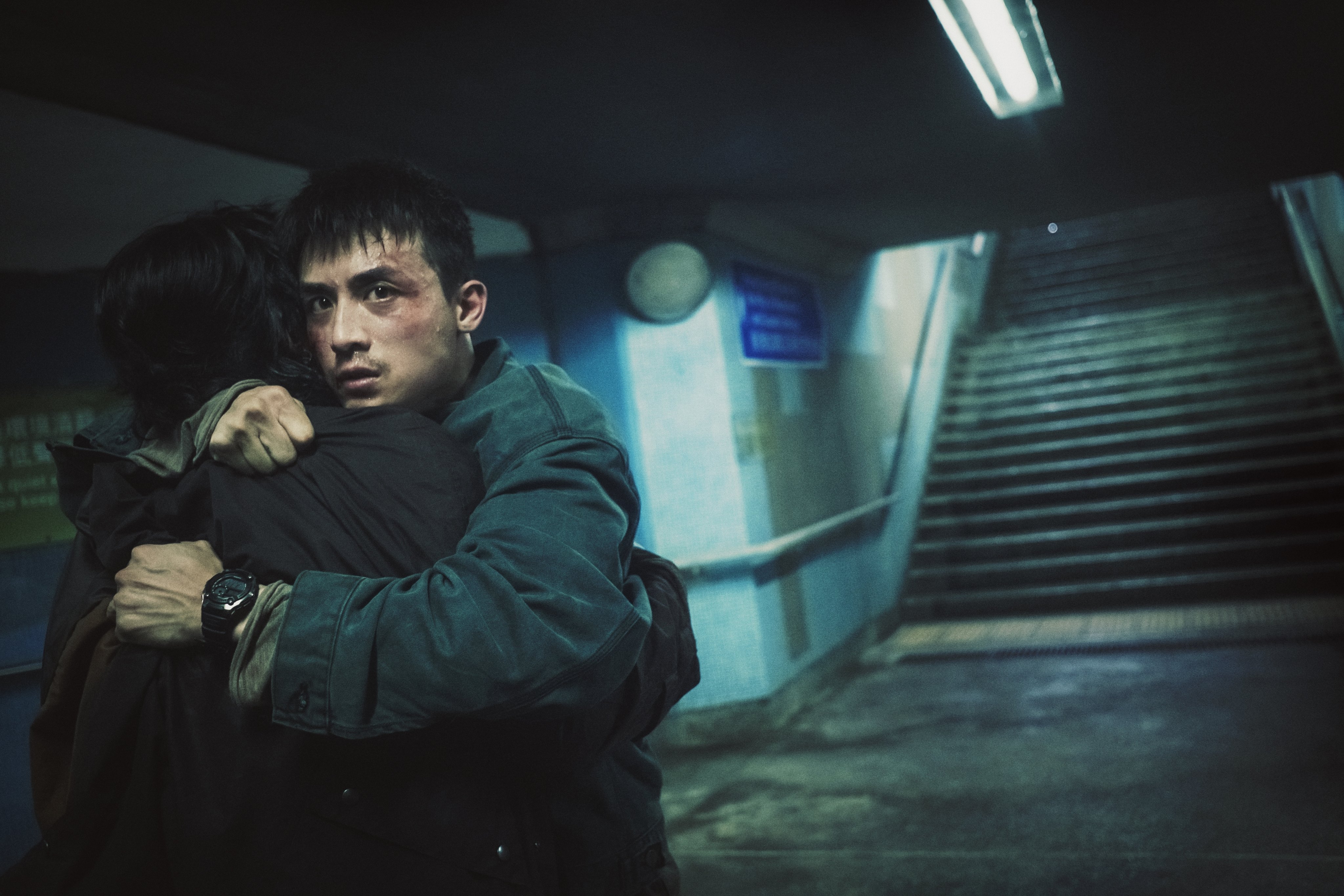 Anson Kong in a still from We’re Nothing at All (category III, Cantonese), directed by Herman Yau. Patrick Tam and Anson Chan co-star.