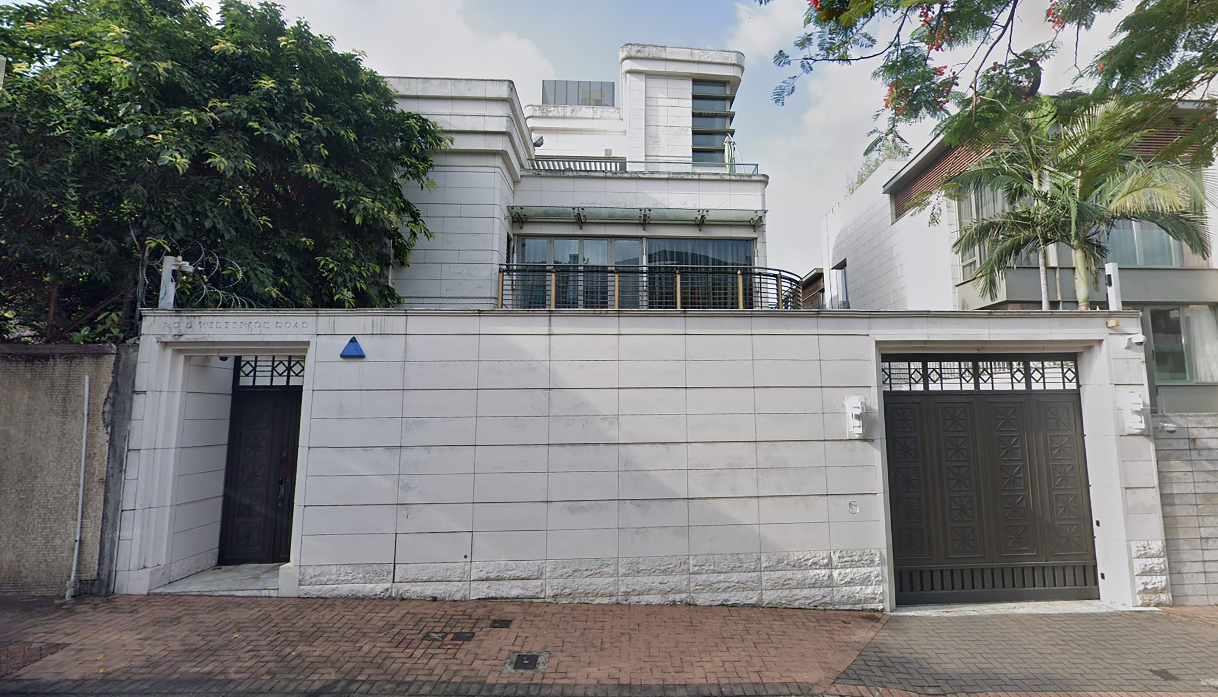 8 Wiltshire Road in Kowloon Tong has a saleable area of 8,227 sq feet. Photo: Google Maps
