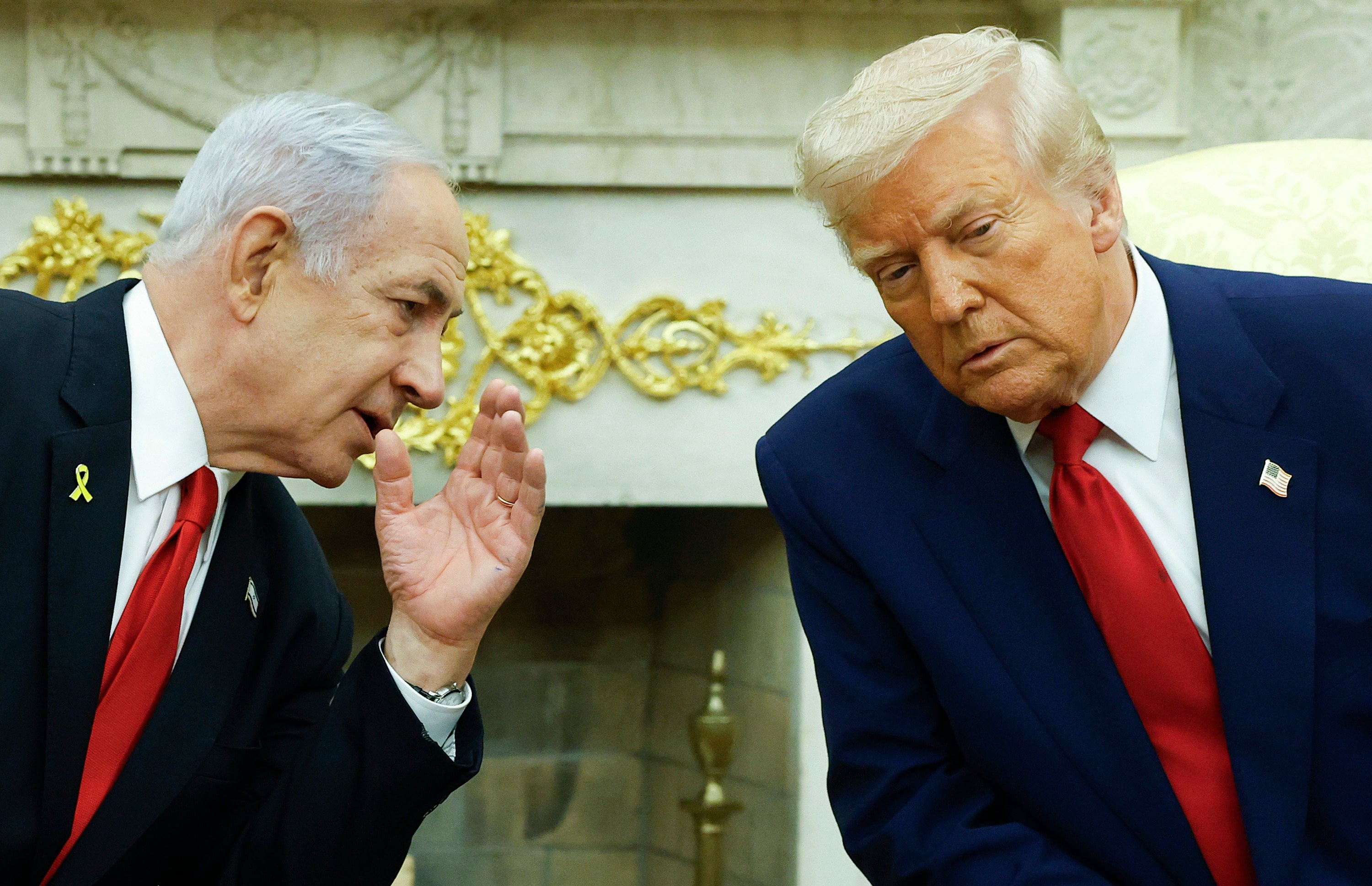 Israeli Prime Minister Benjamin Netanyahu (left) and US President Donald Trump launched joint military operations against Iran on February 28. Photo: Getty Images/TNS