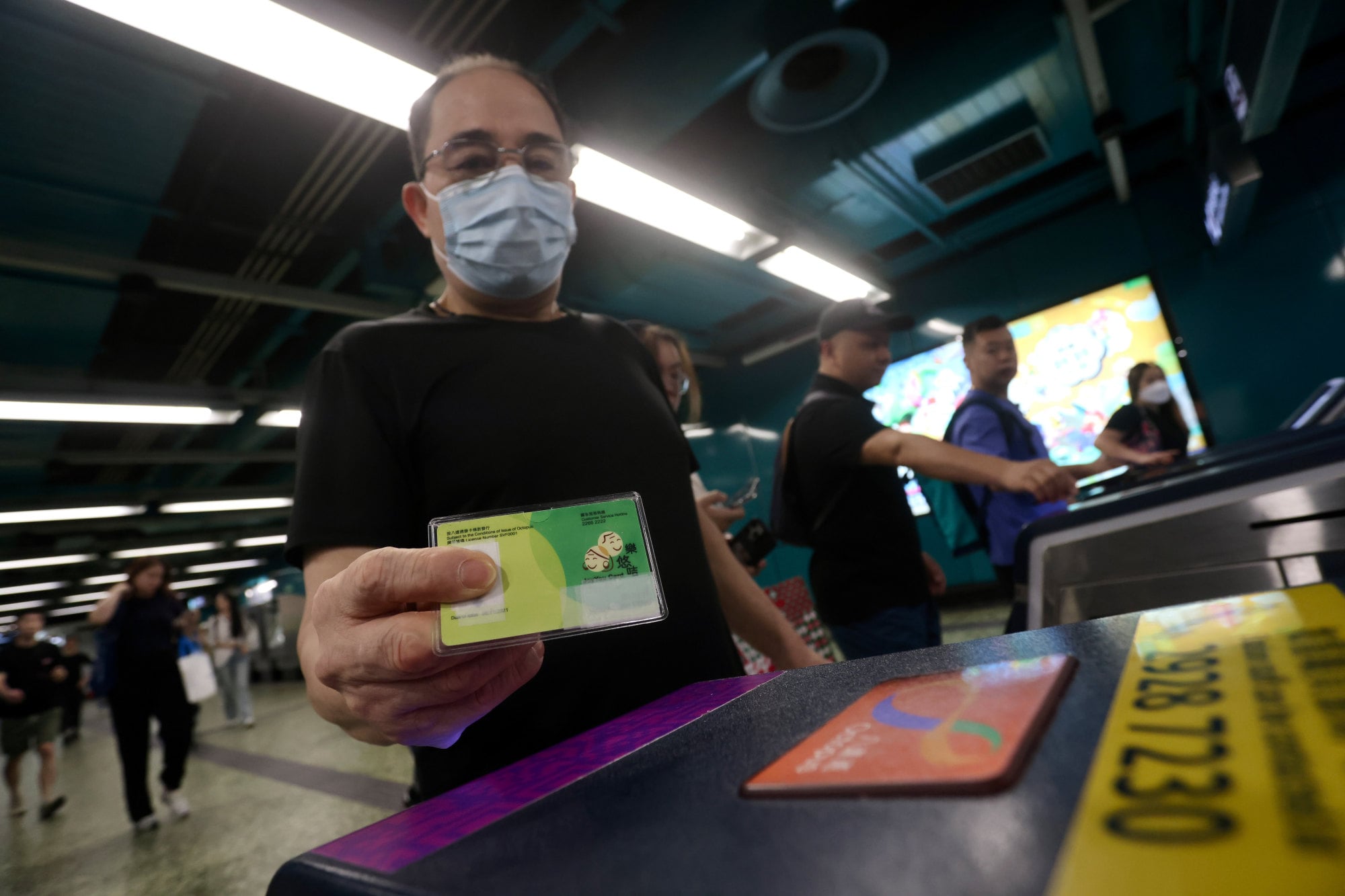 From Friday, John Hau will need to pay an extra HK$1.20 to travel from his home in Sham Shui Po in Kowloon to Wan Chai on Hong Kong Island, where he works as a hotel security guard. Photo: Jonathan Wong From Friday, John Hau will need to pay an extra HK$1.20 to travel from his home in Sham Shui Po in Kowloon to Wan Chai on Hong Kong Island, where he works as a hotel security guard. Photo: Jonathan Wong