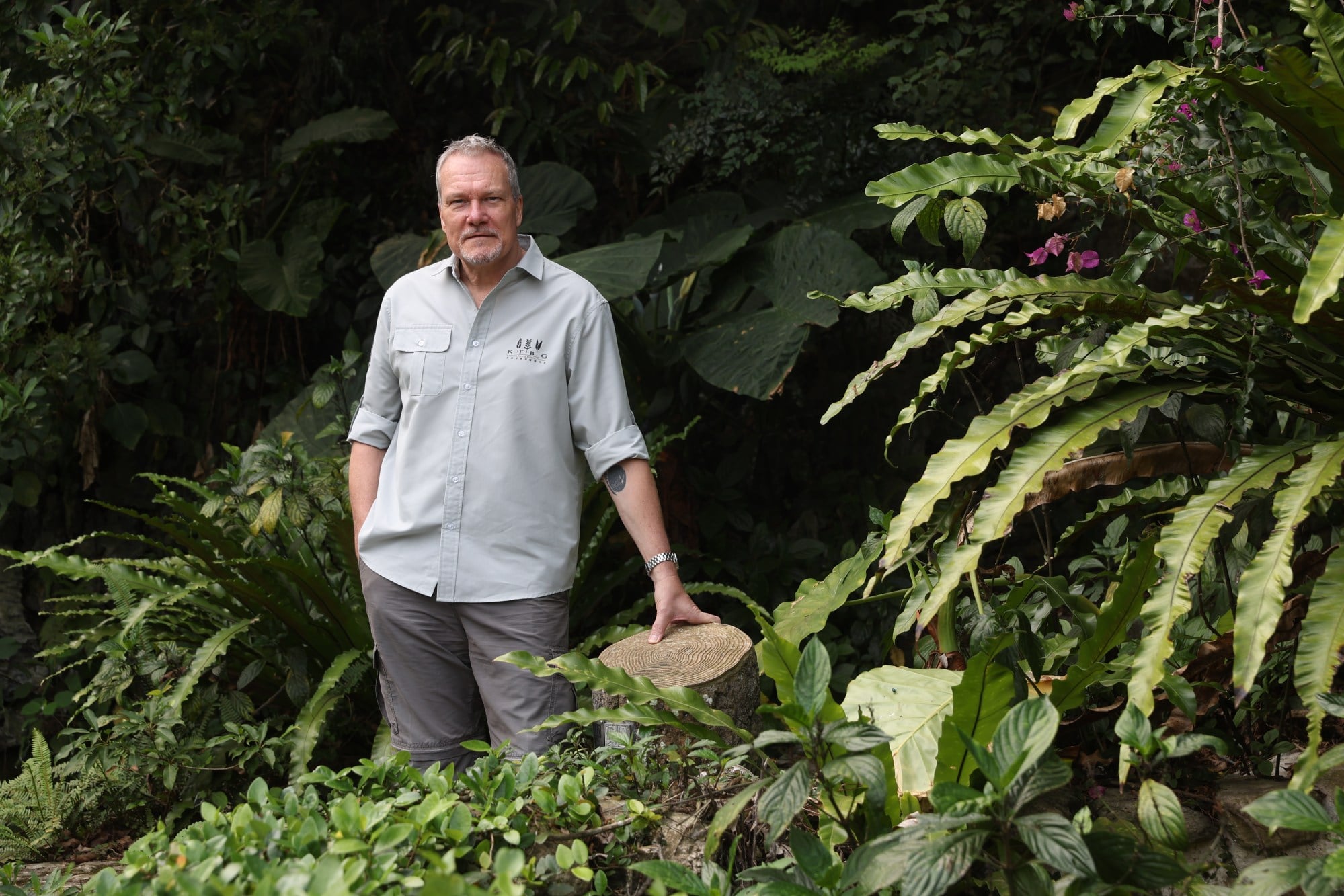 Gary Ades says a scientific study is needed to determine the optimal boar population. Photo: Edmond So